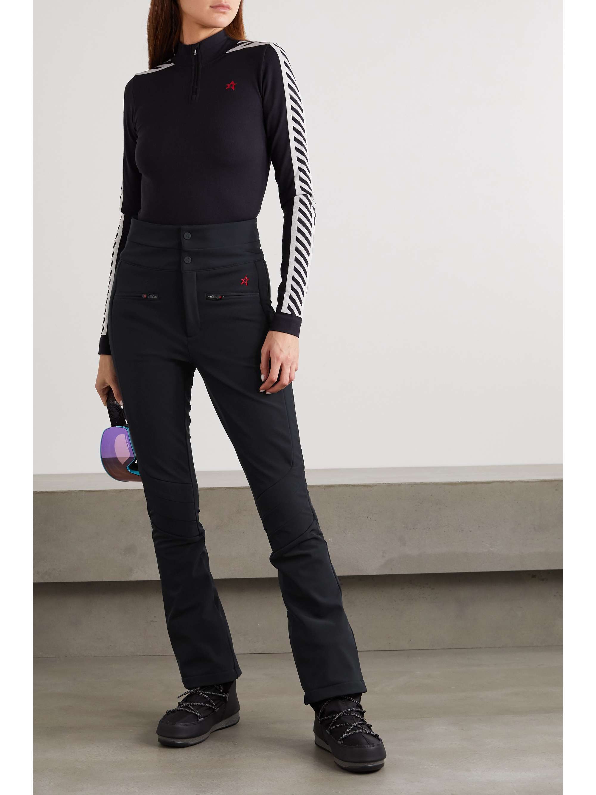 PERFECT MOMENT Aurora high-rise flared ski pants