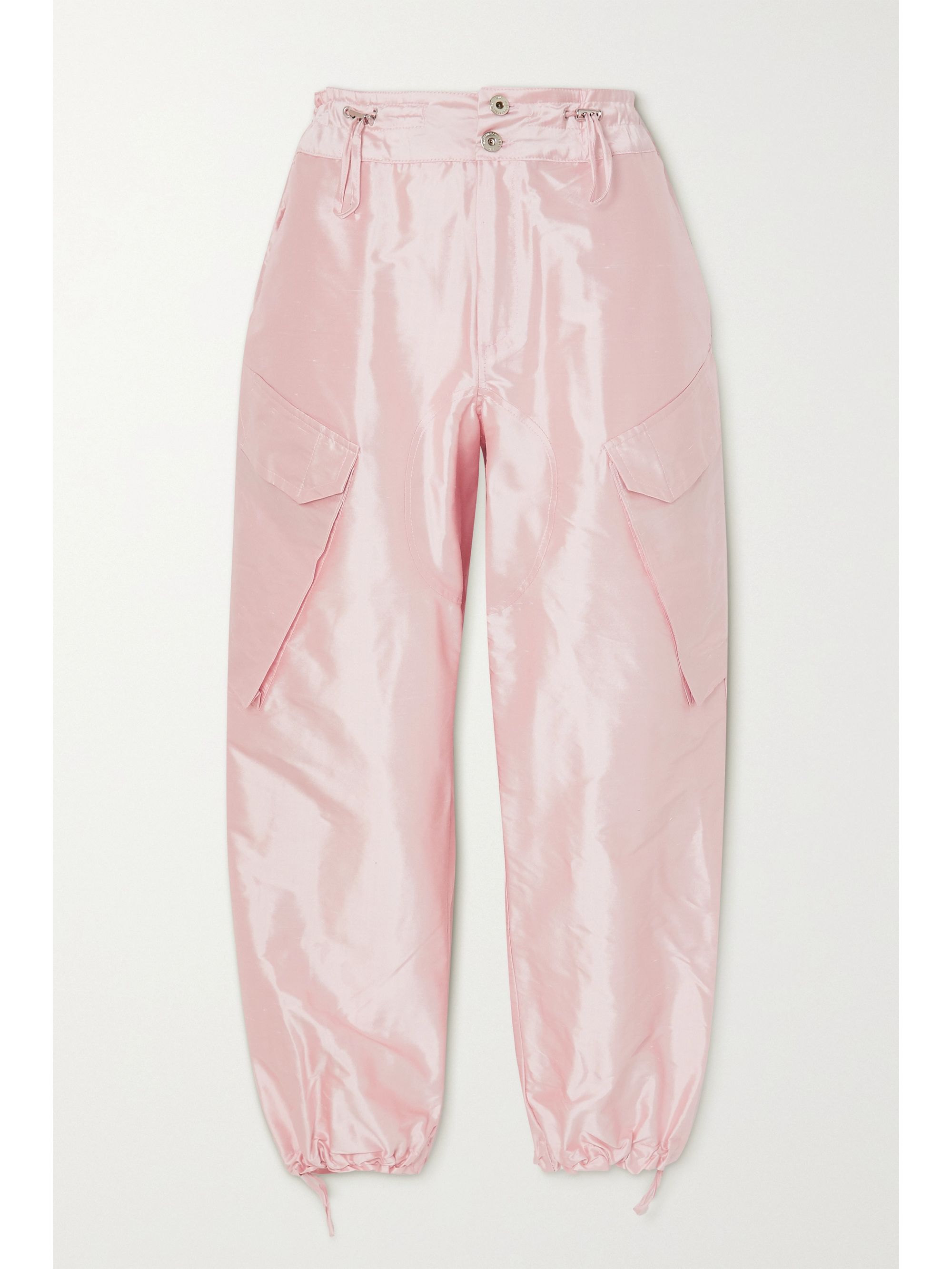 satin cargo pants