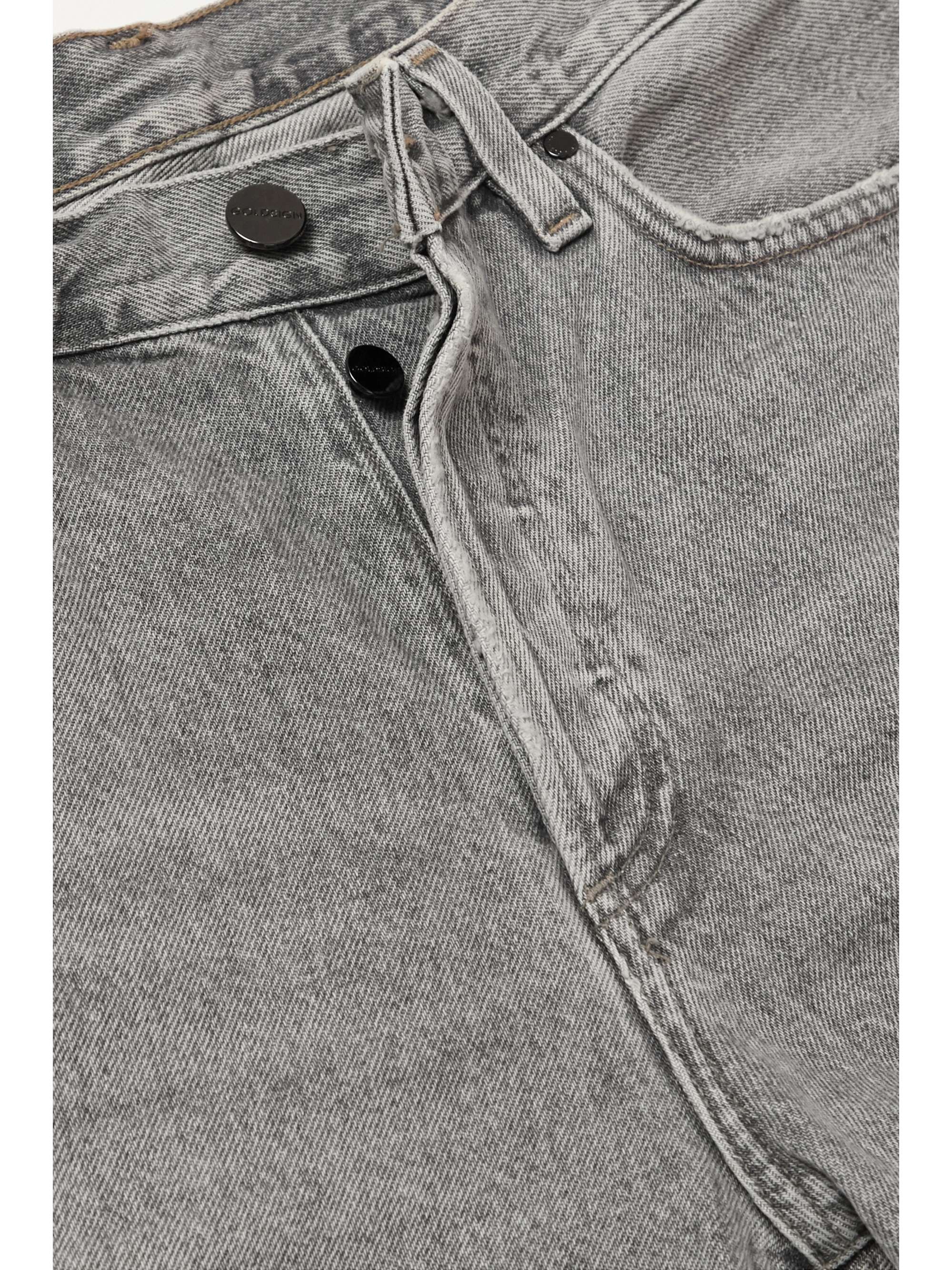 GOLDSIGN The Walcott organic distressed straight-leg jeans