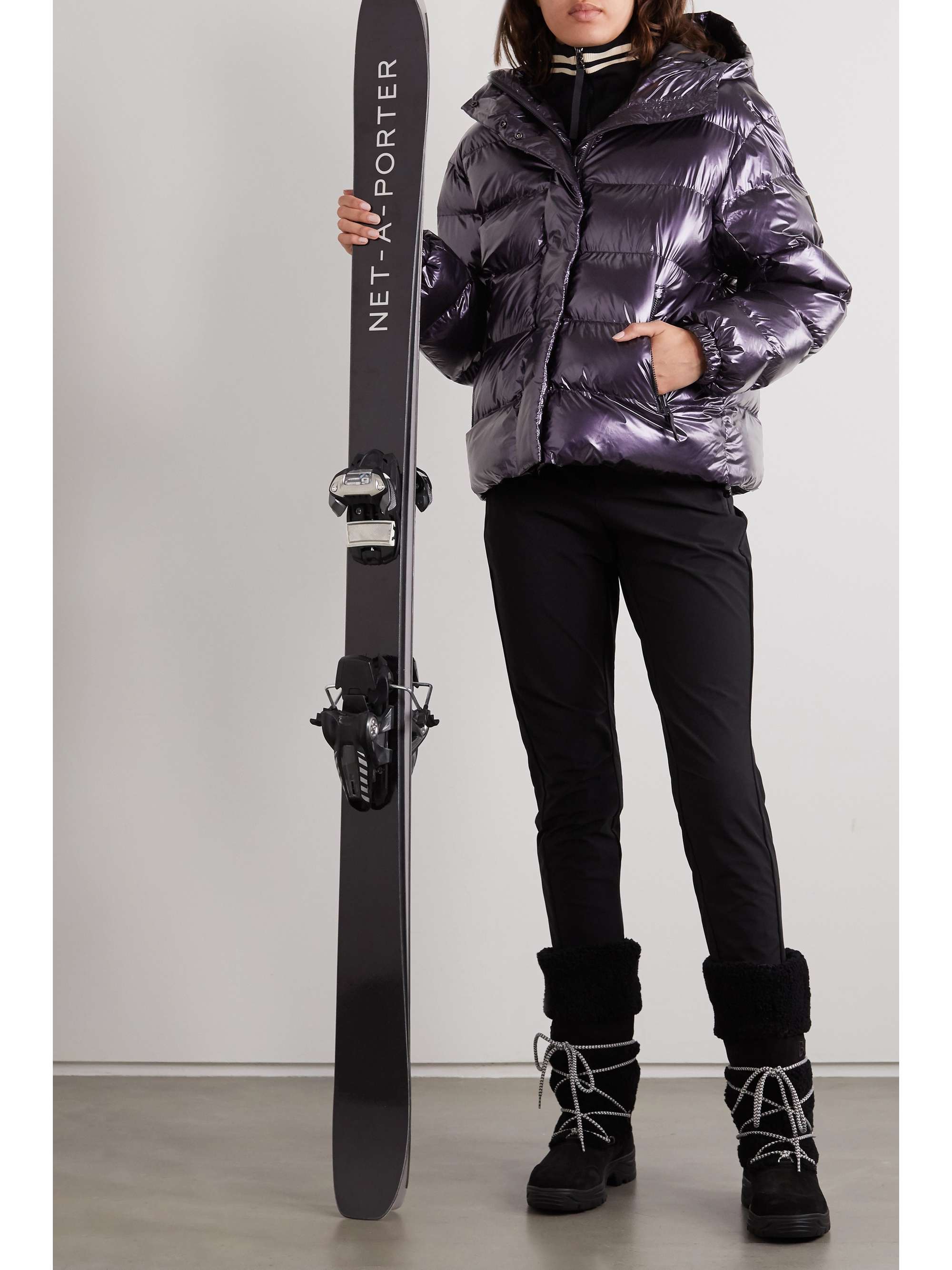 bogner metallic ski jacket