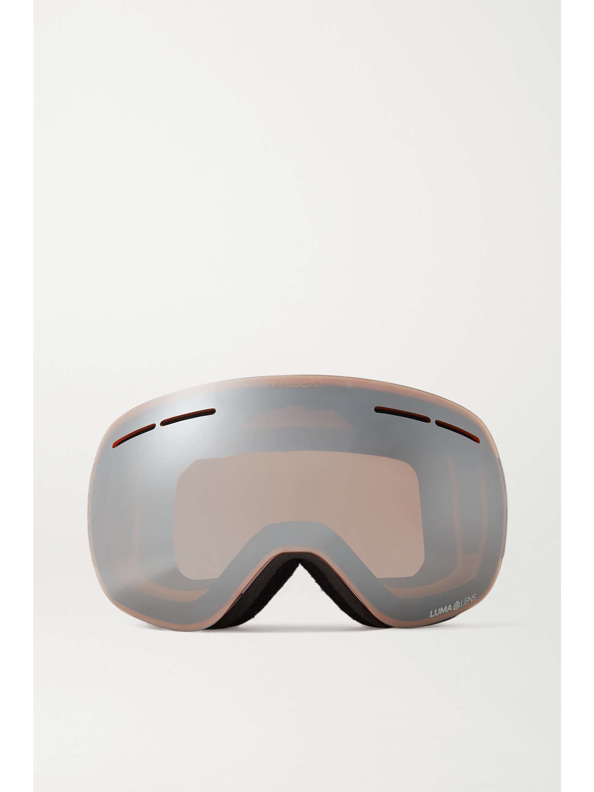 DRAGON X1s mirrored ski goggles