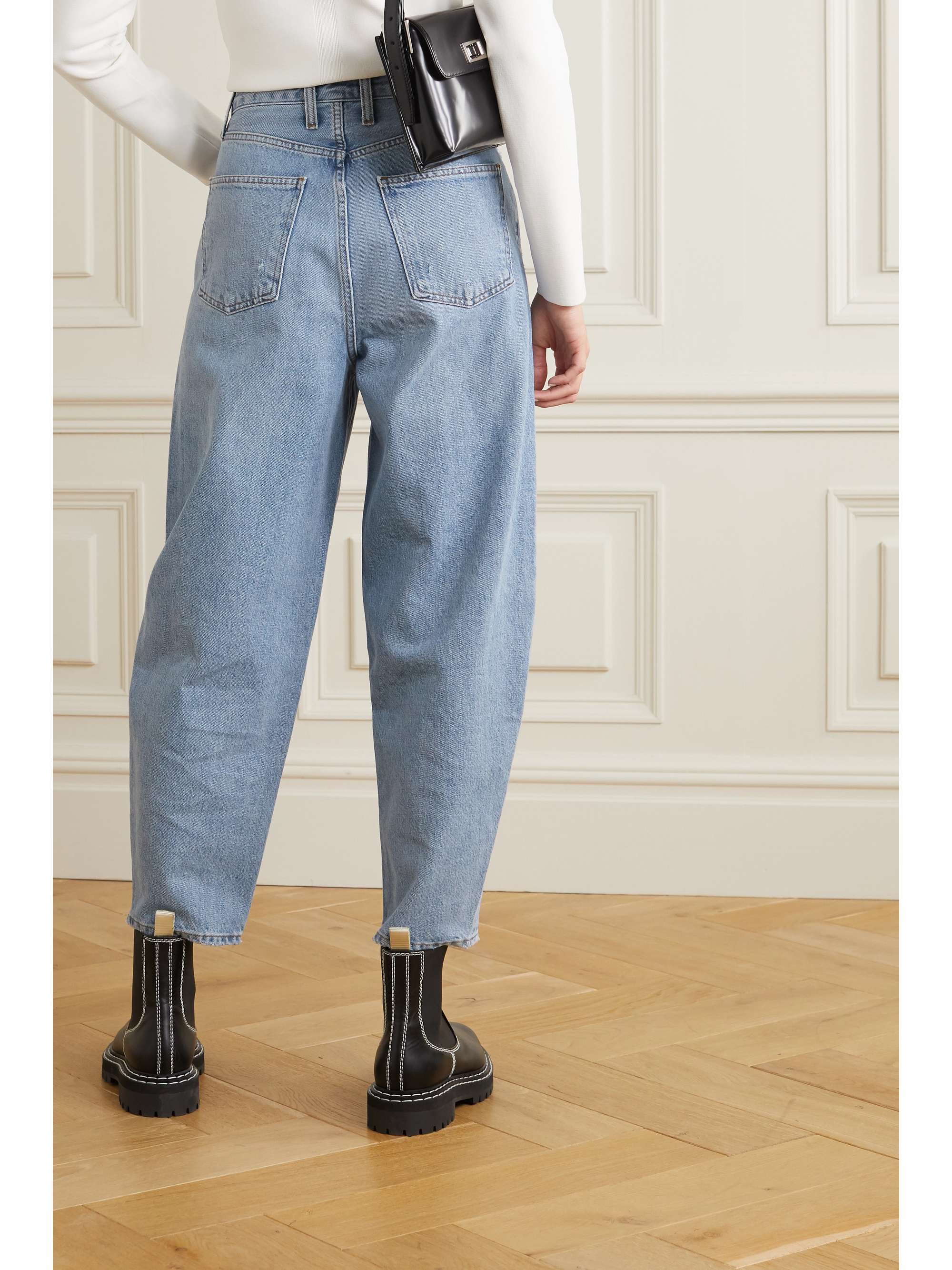 AGOLDE Balloon high-rise tapered jeans