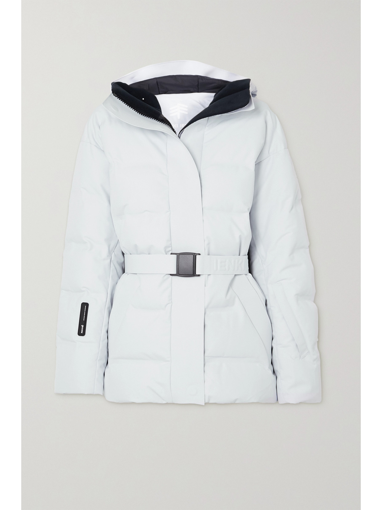 IENKI IENKI SHEENA HOODED BELTED QUILTED DOWN SKI JACKET