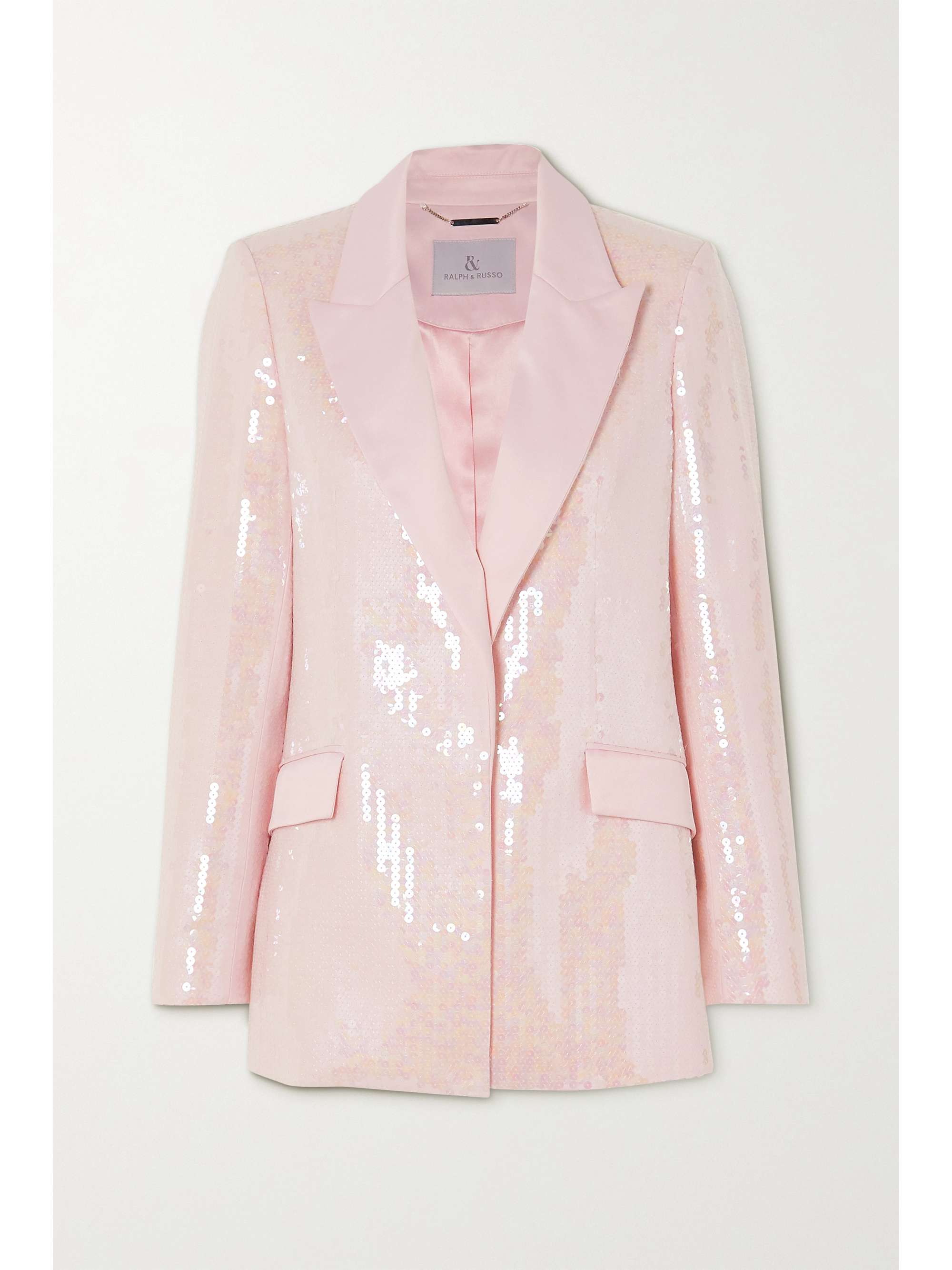 pink sparkly blazer