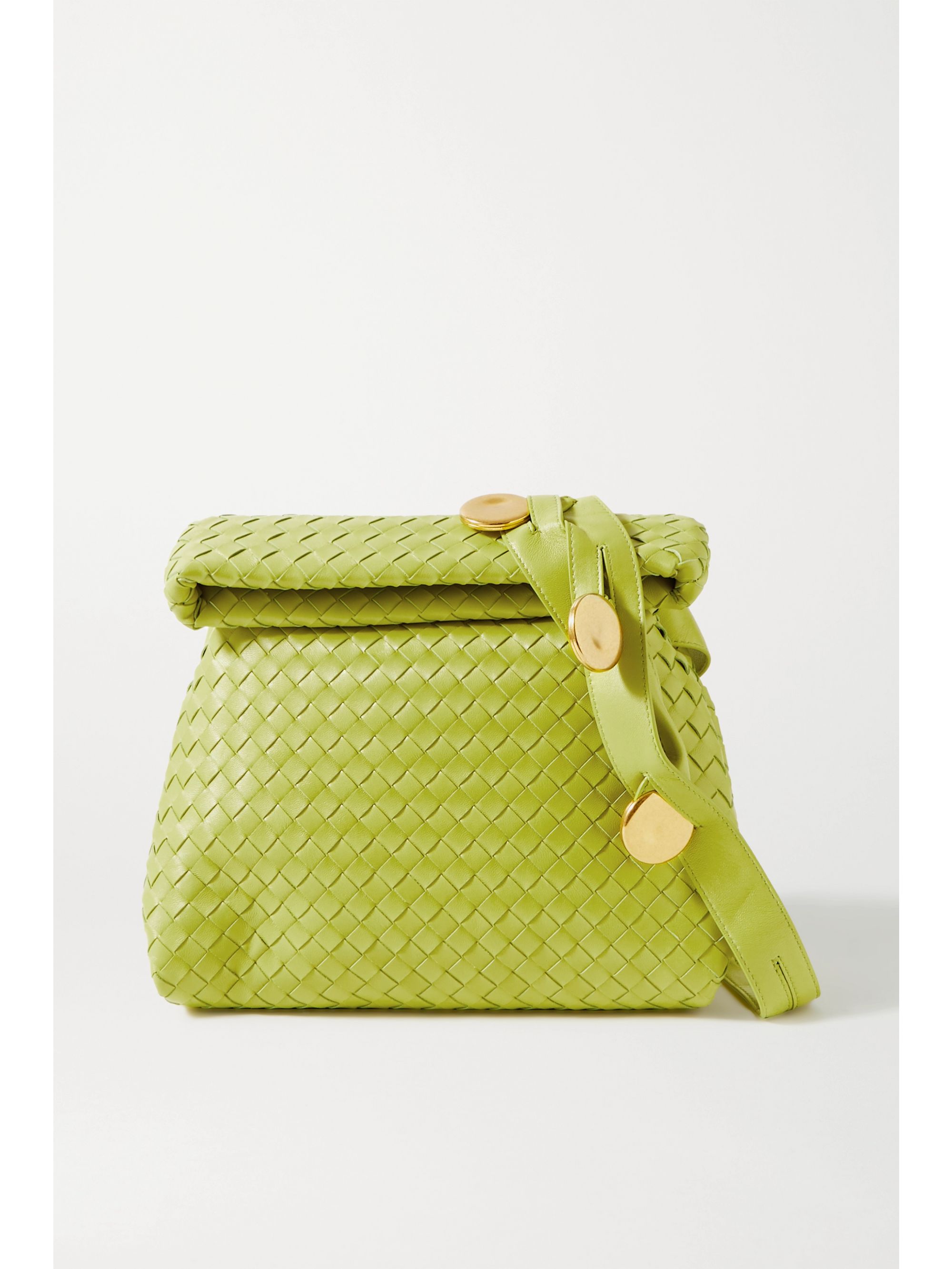 Green Messenger Small Embellished Intrecciato Leather Shoulder Bag Bottega Veneta Net A Porter