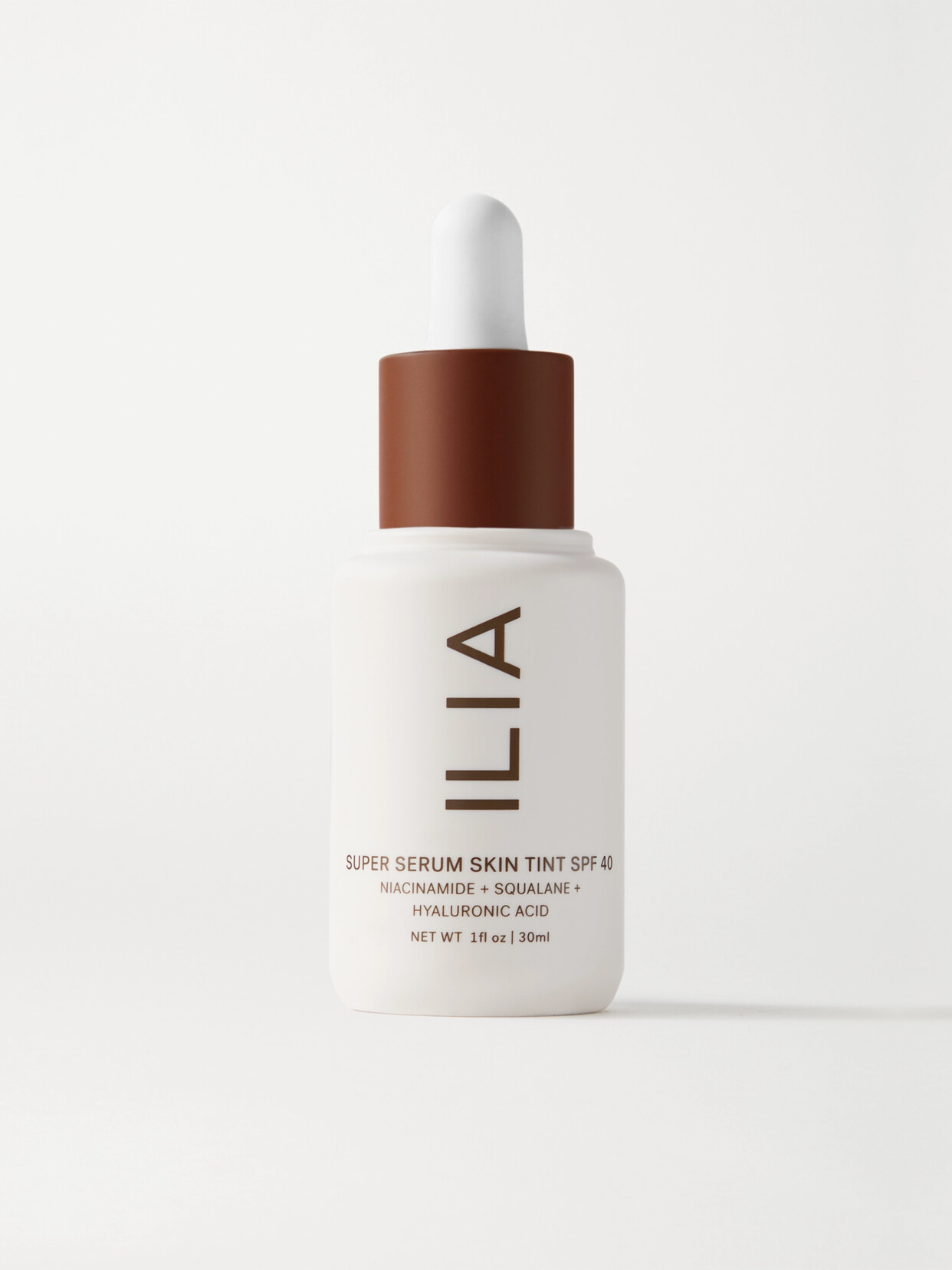 Ilia Super Serum Skin Tint Spf 40 Skincare Foundation Roque St18 1 oz / 30 ml In Neutral