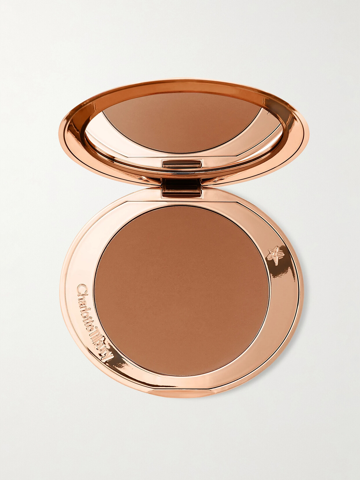 Charlotte Tilbury Airbrush Matte Bronzer Tan 0.56 oz/ 16 G In Neutrals