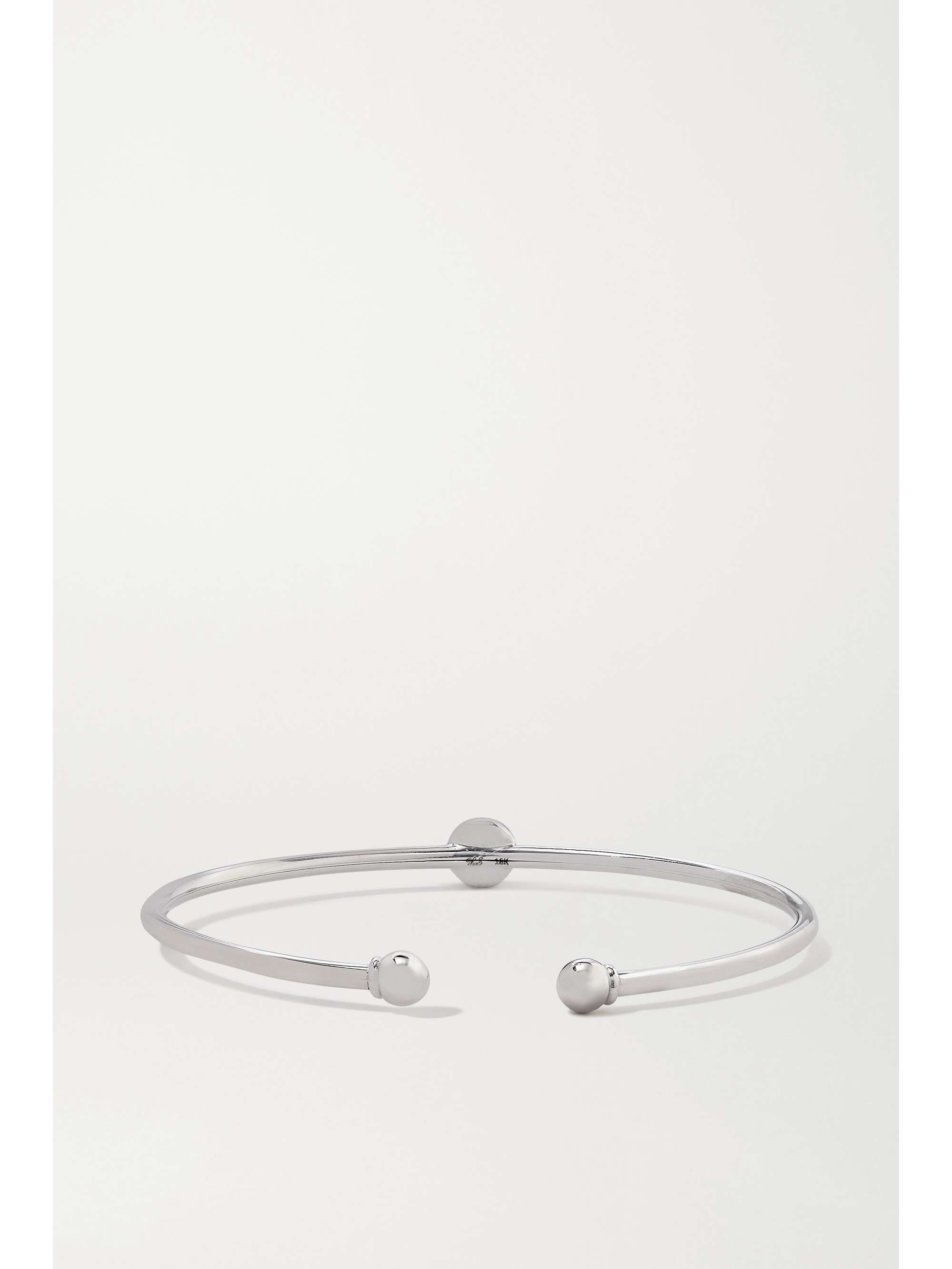 LORRAINE SCHWARTZ Armspange aus 18 Karat Gold mit Diamanten und Topasen