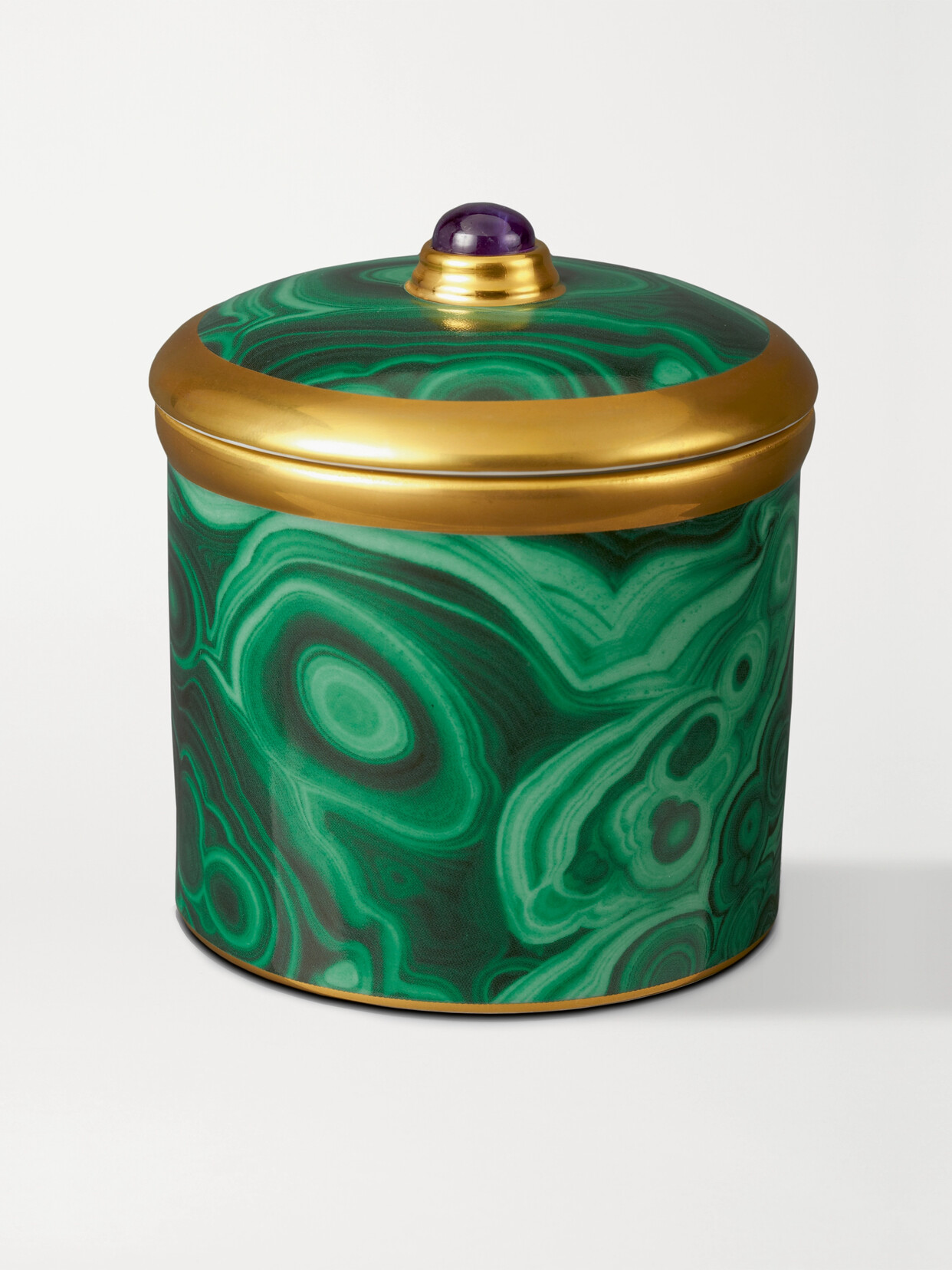 L'Objet - Malachite Scented Candle, 610g - Green