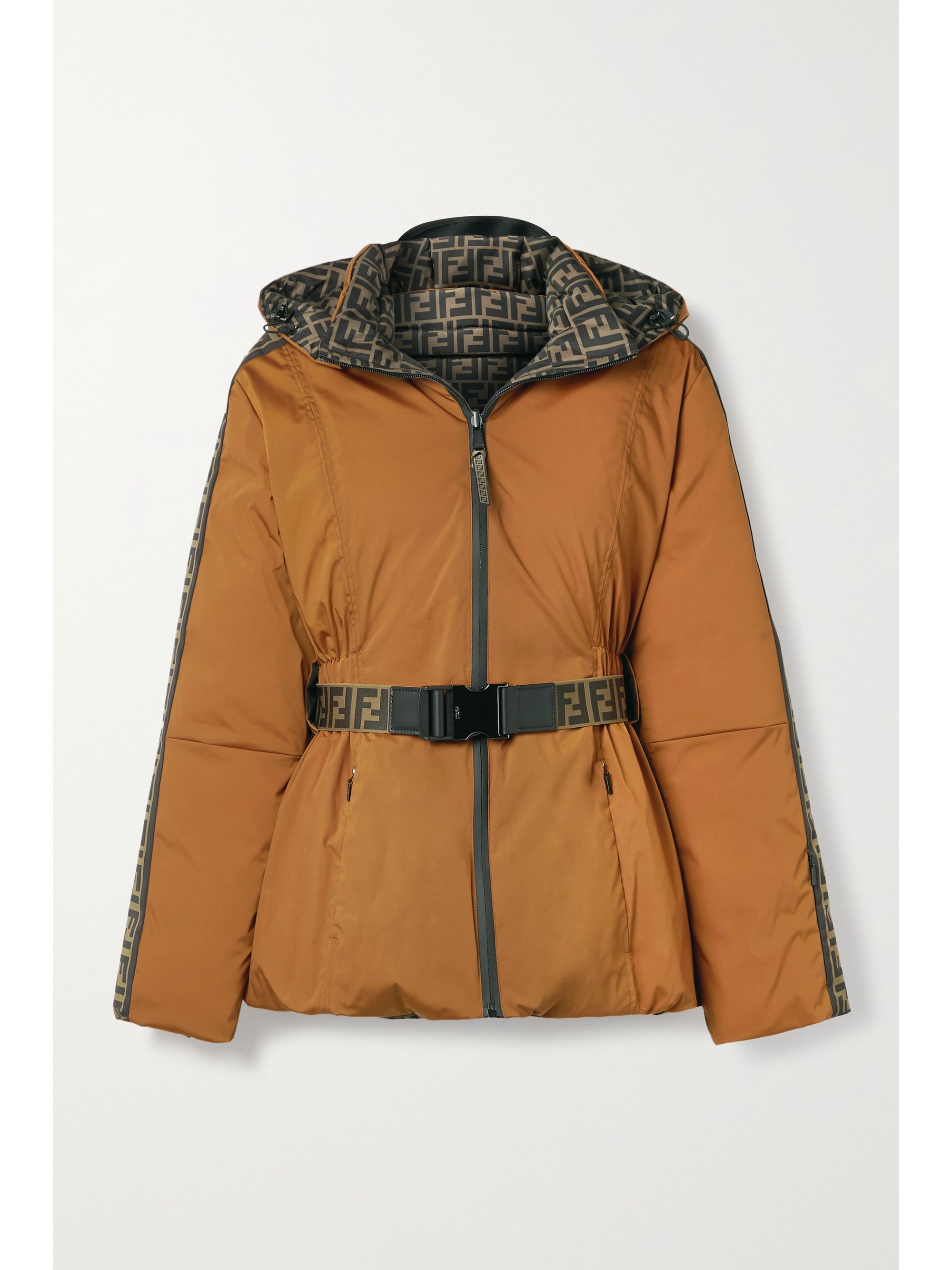 fendi coat orange