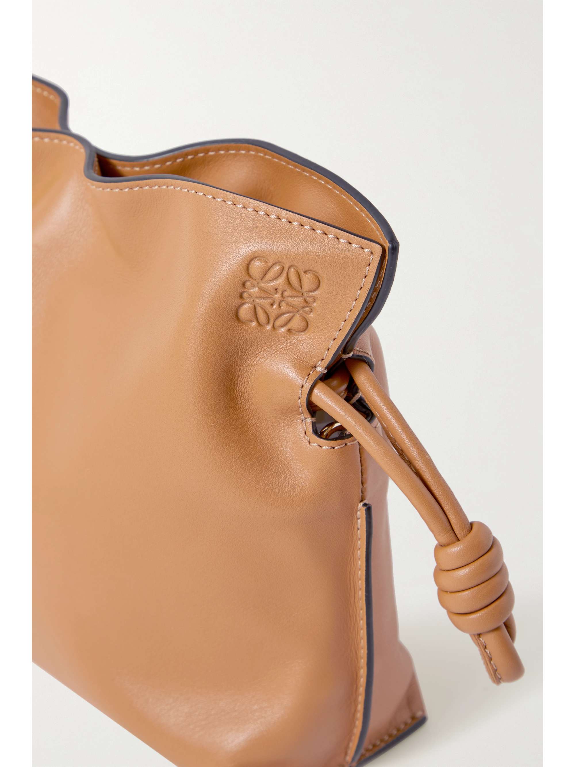 LOEWE Flamenco mini leather clutch