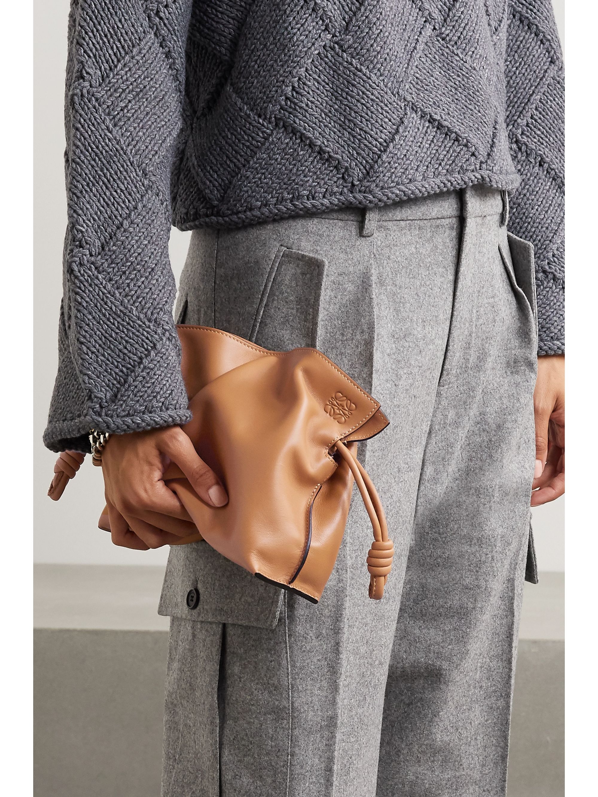 Mini Flamenco Clutch In Nappa Calfskin 2024 favors