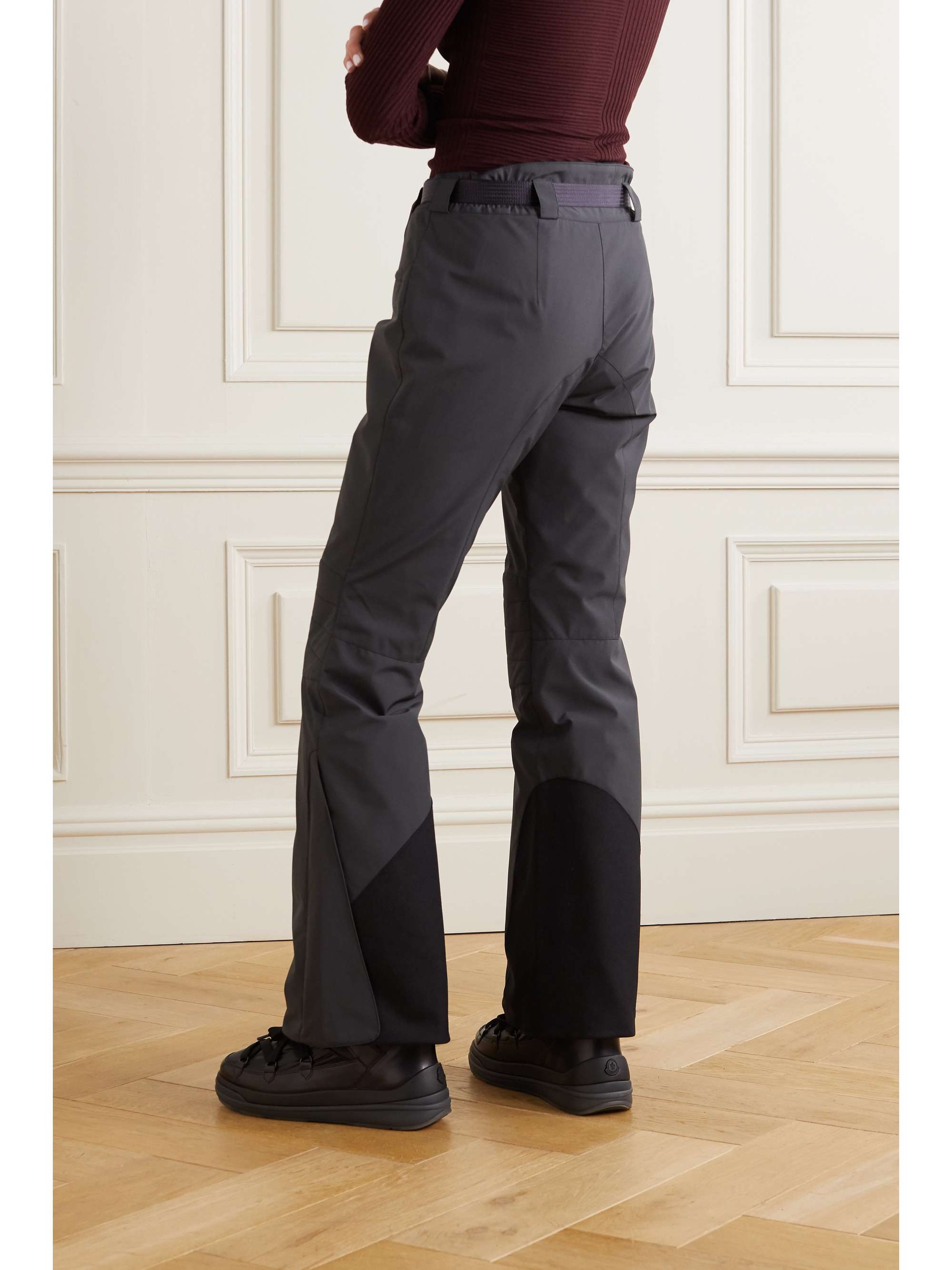 IENKI IENKI Basq belted straight-leg ski pants