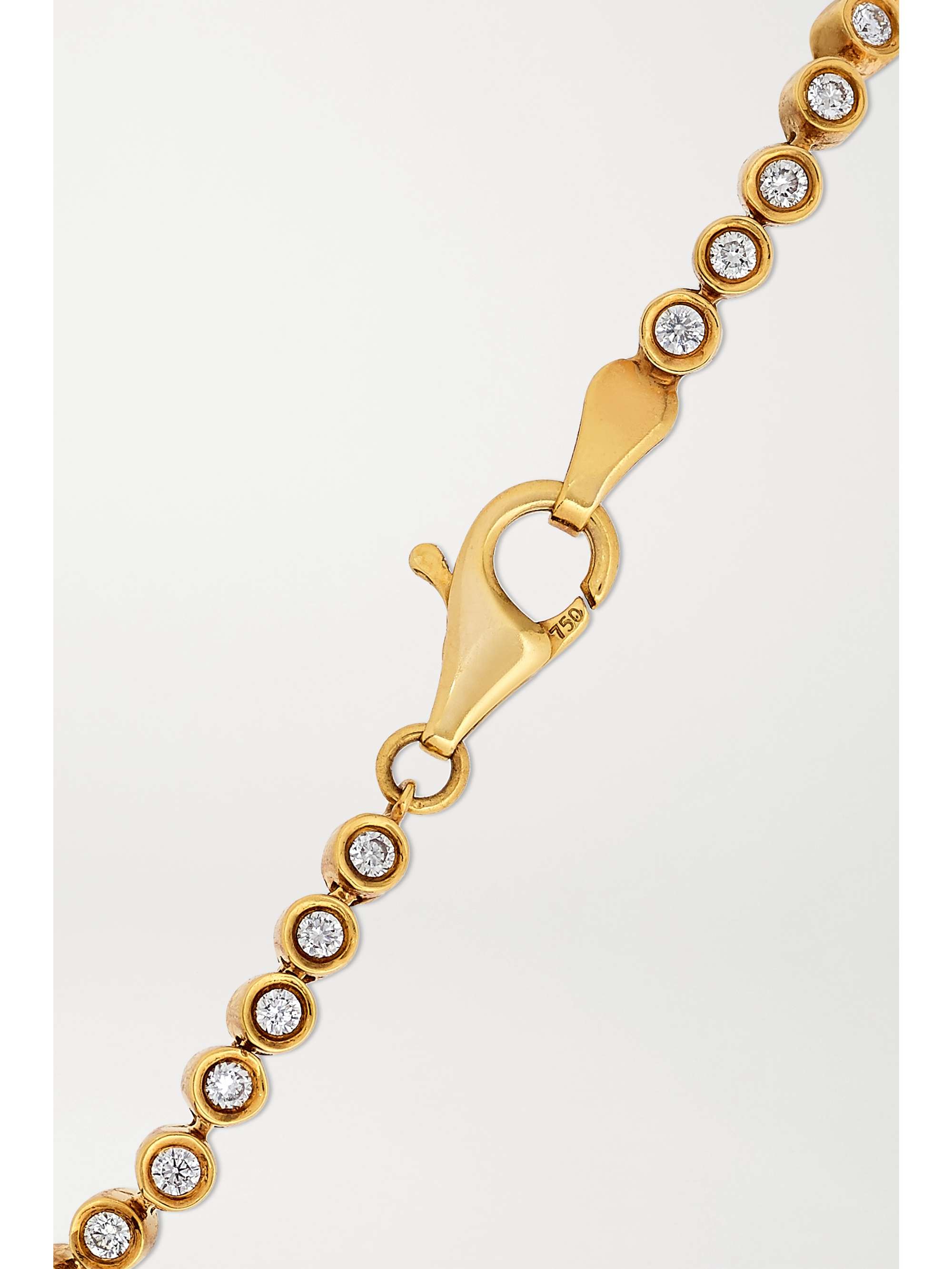 LORRAINE SCHWARTZ 2B Happy medium 18-karat gold diamond bracelet