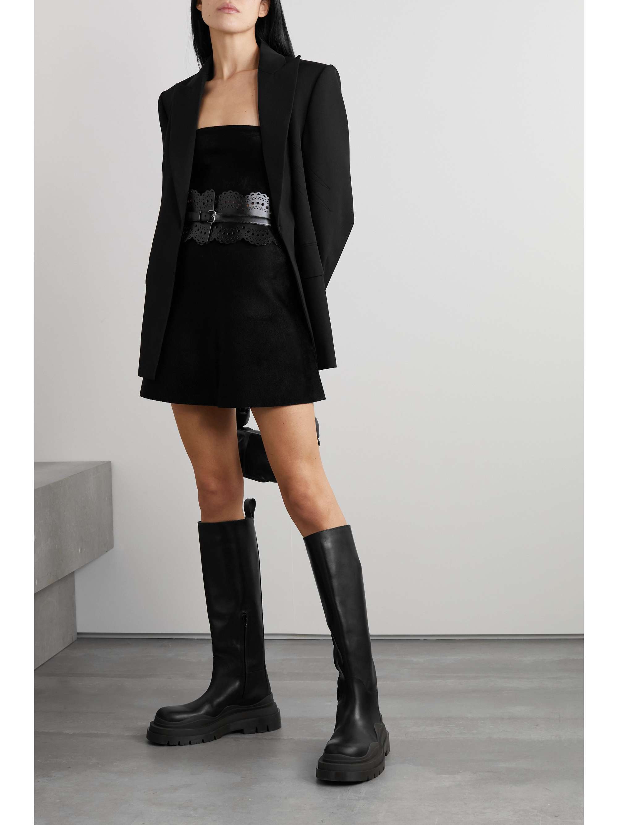 ALAÏA Velvet bandeau top