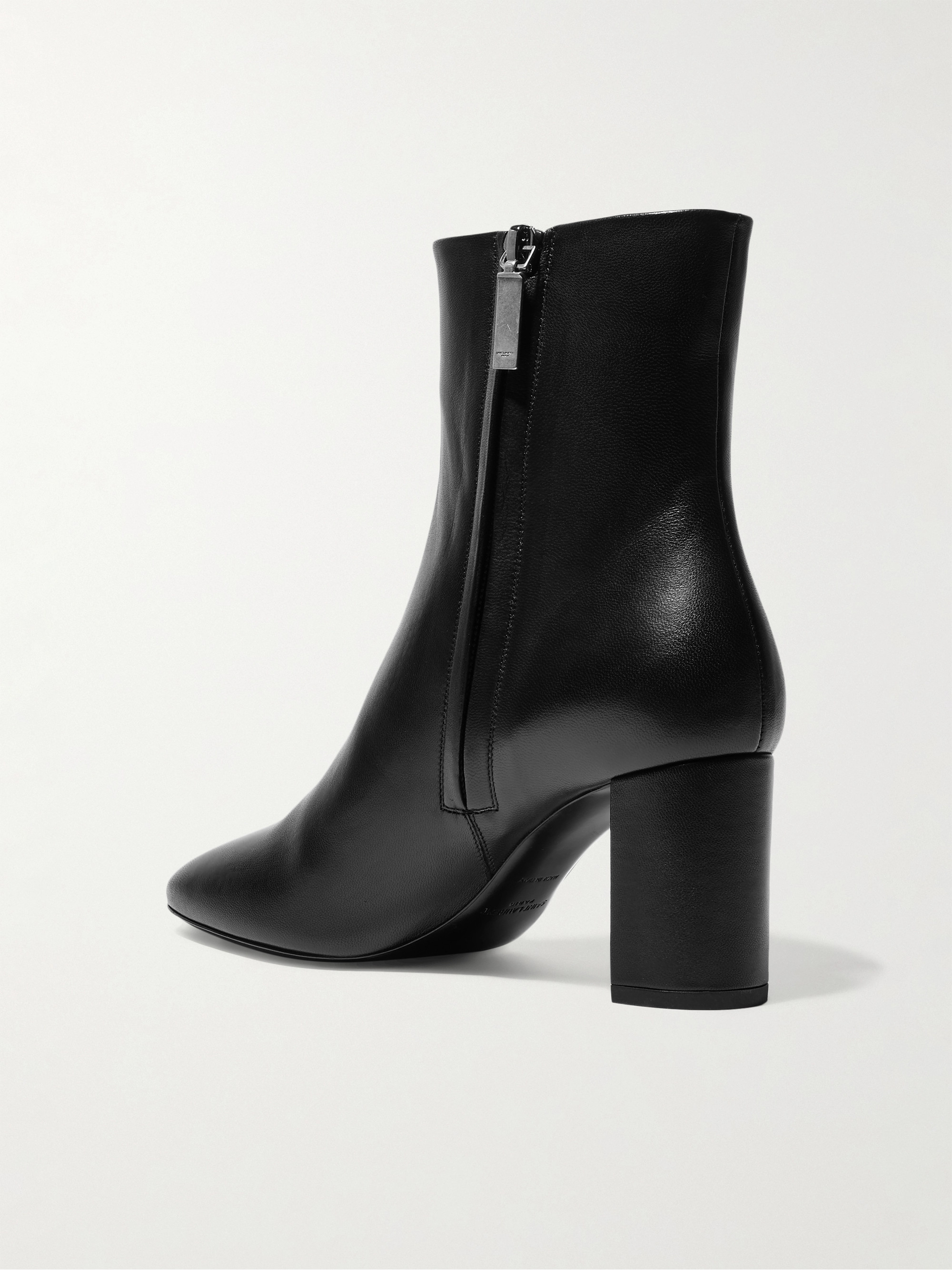 Saint Laurent Lou leather ankle boots