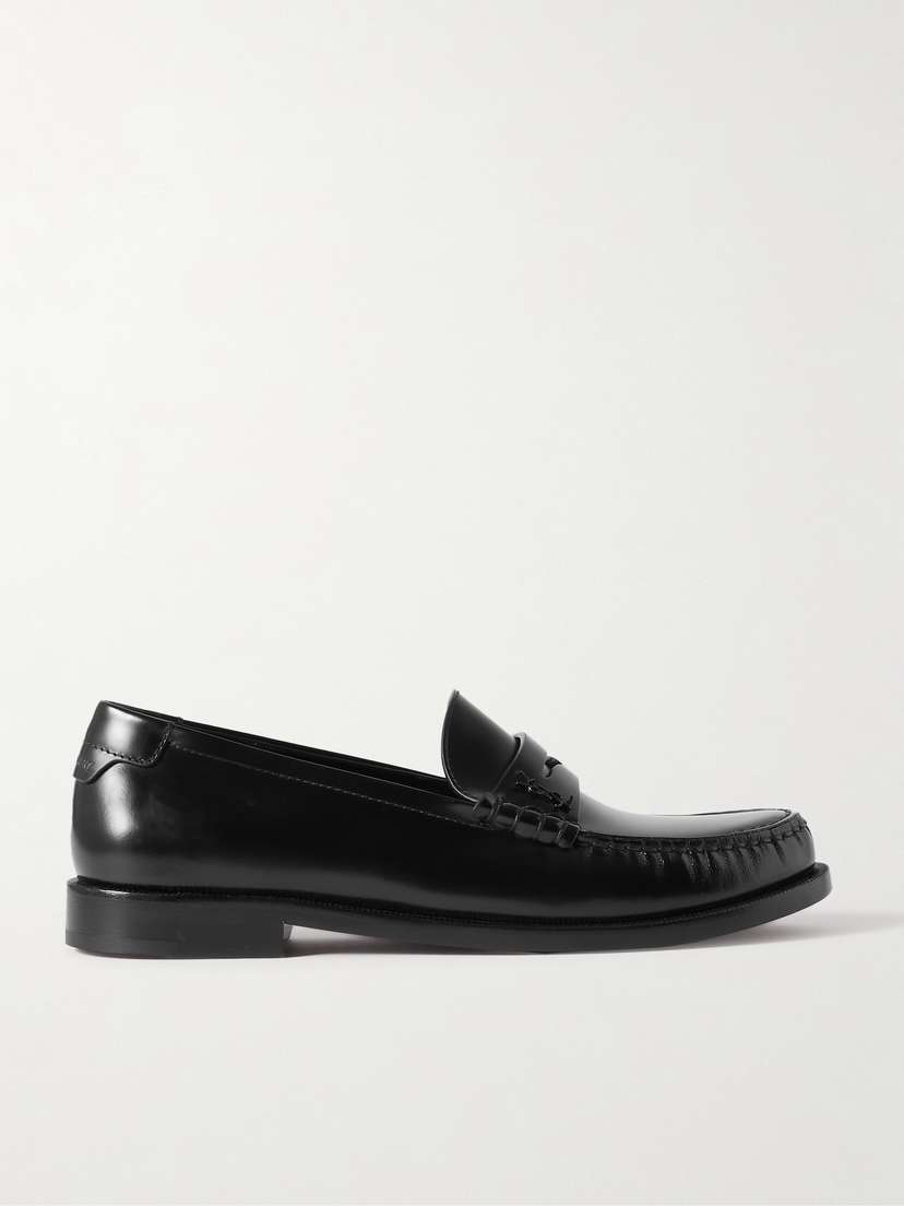 Saint Laurent Le Loafer Leather Loafers