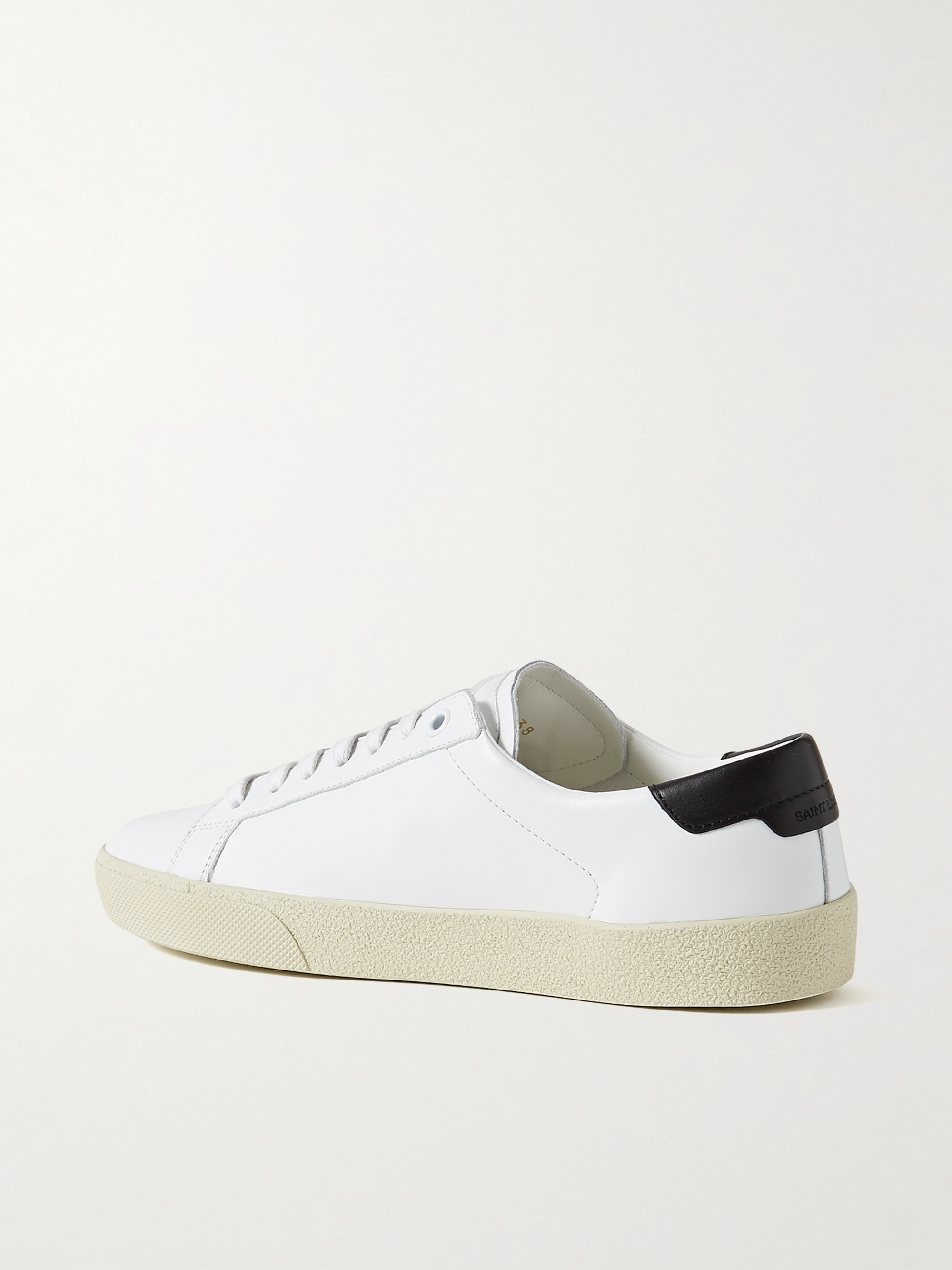 Saint Laurent Court Classic SL/06 logo-embroidered leather sneakers thumbnail