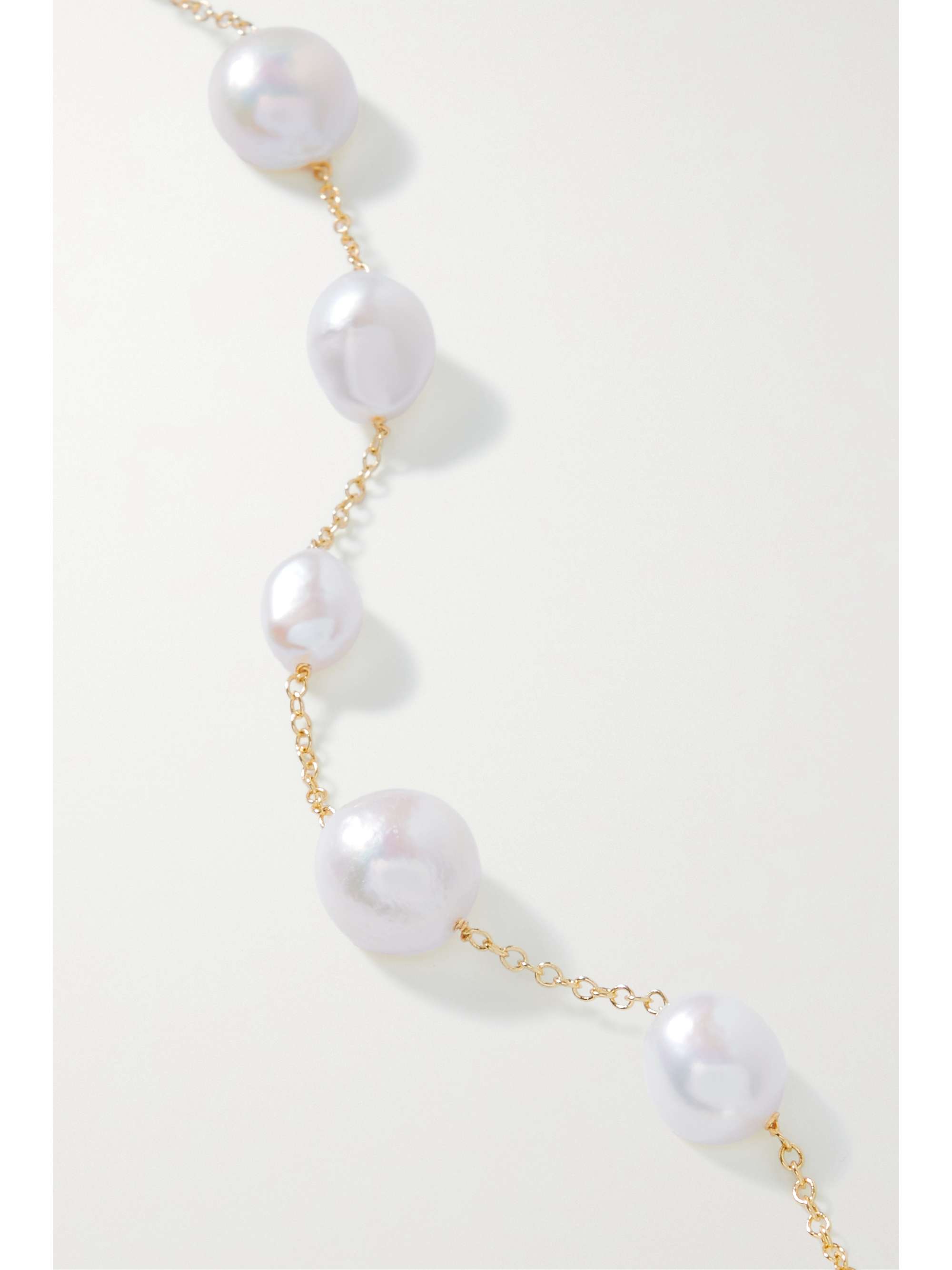 CULT GAIA Bijou de cheville en métal doré à perles Atum