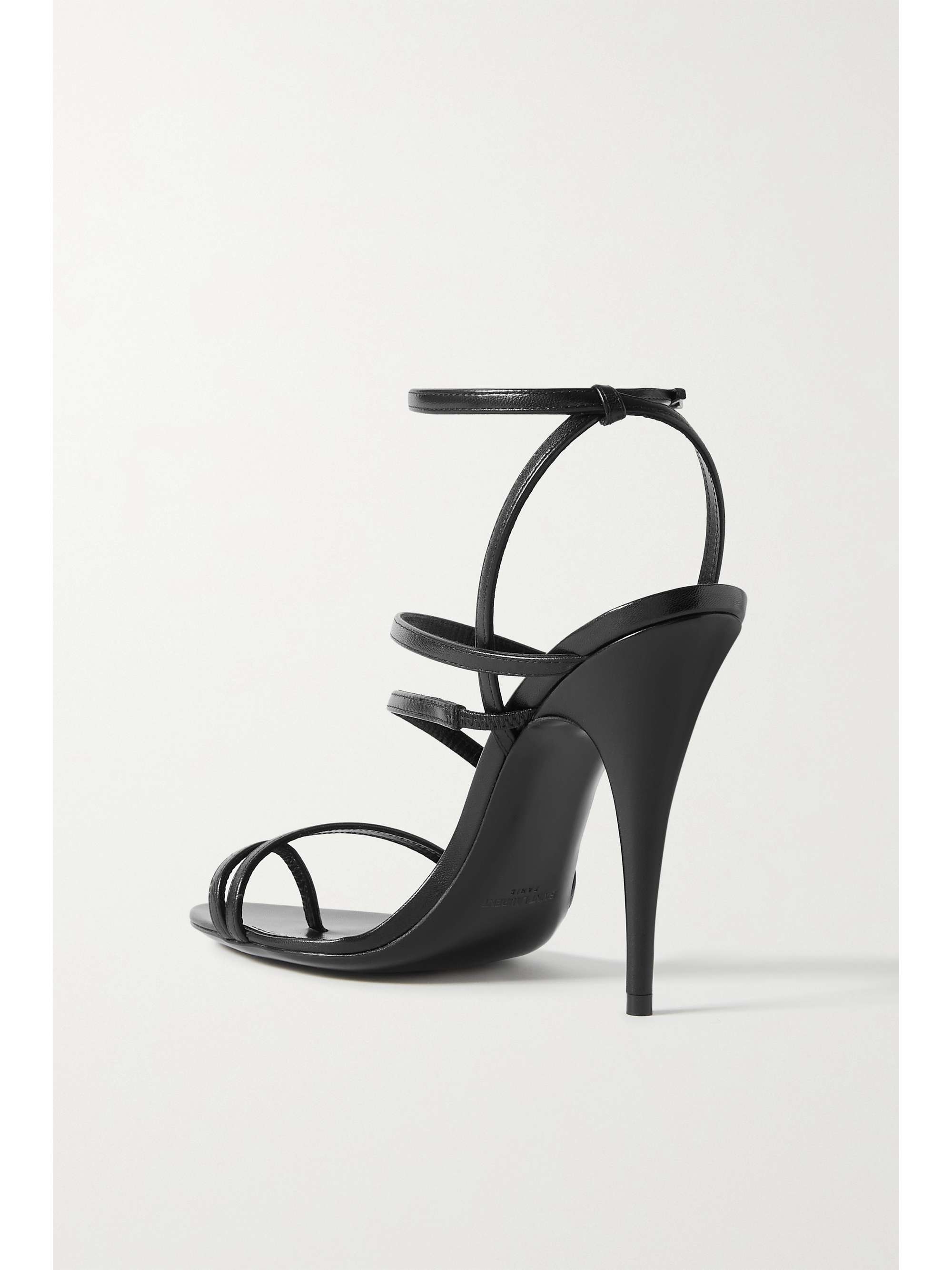 SAINT LAURENT Bellini leather sandals