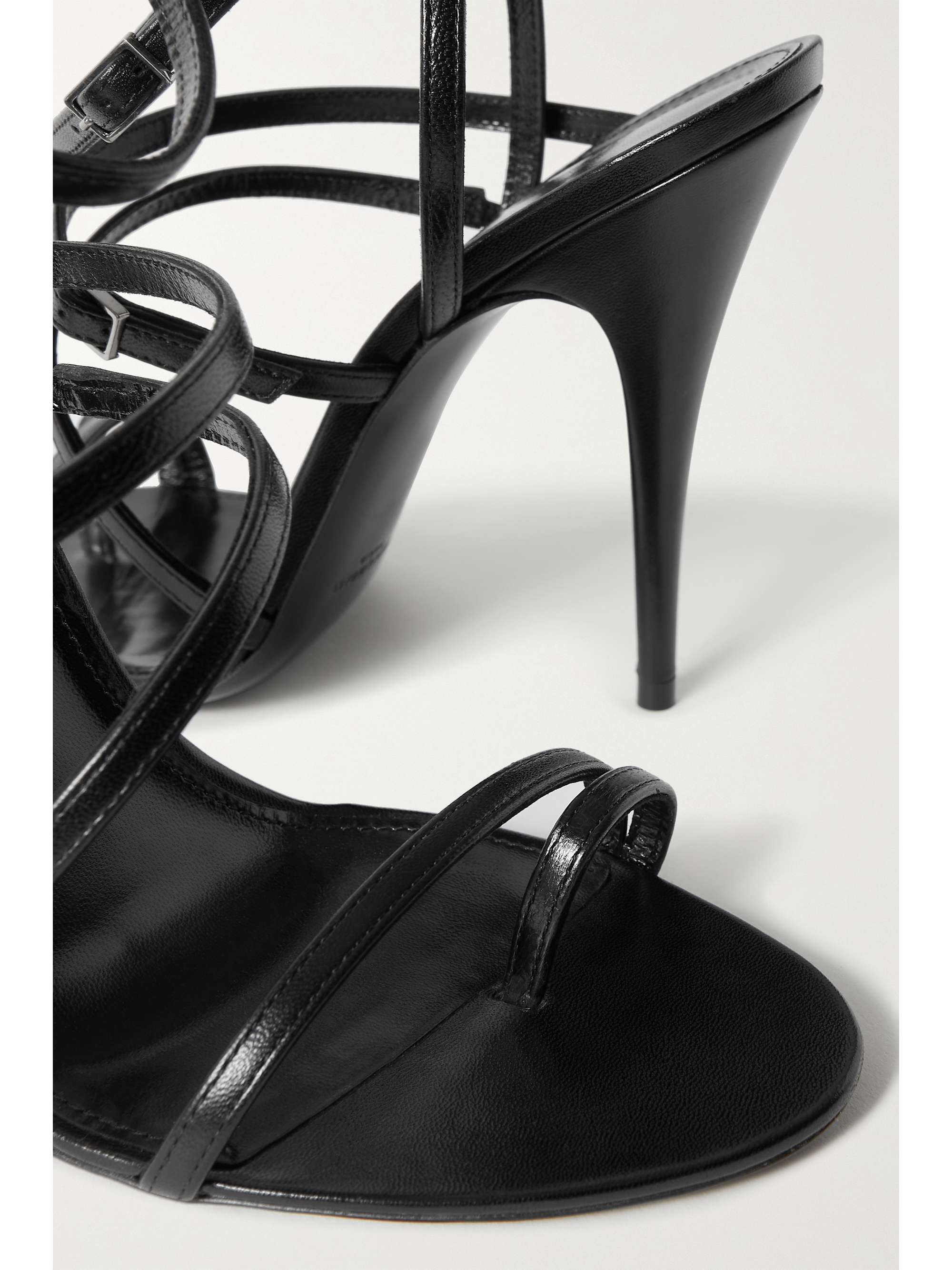SAINT LAURENT Bellini leather sandals