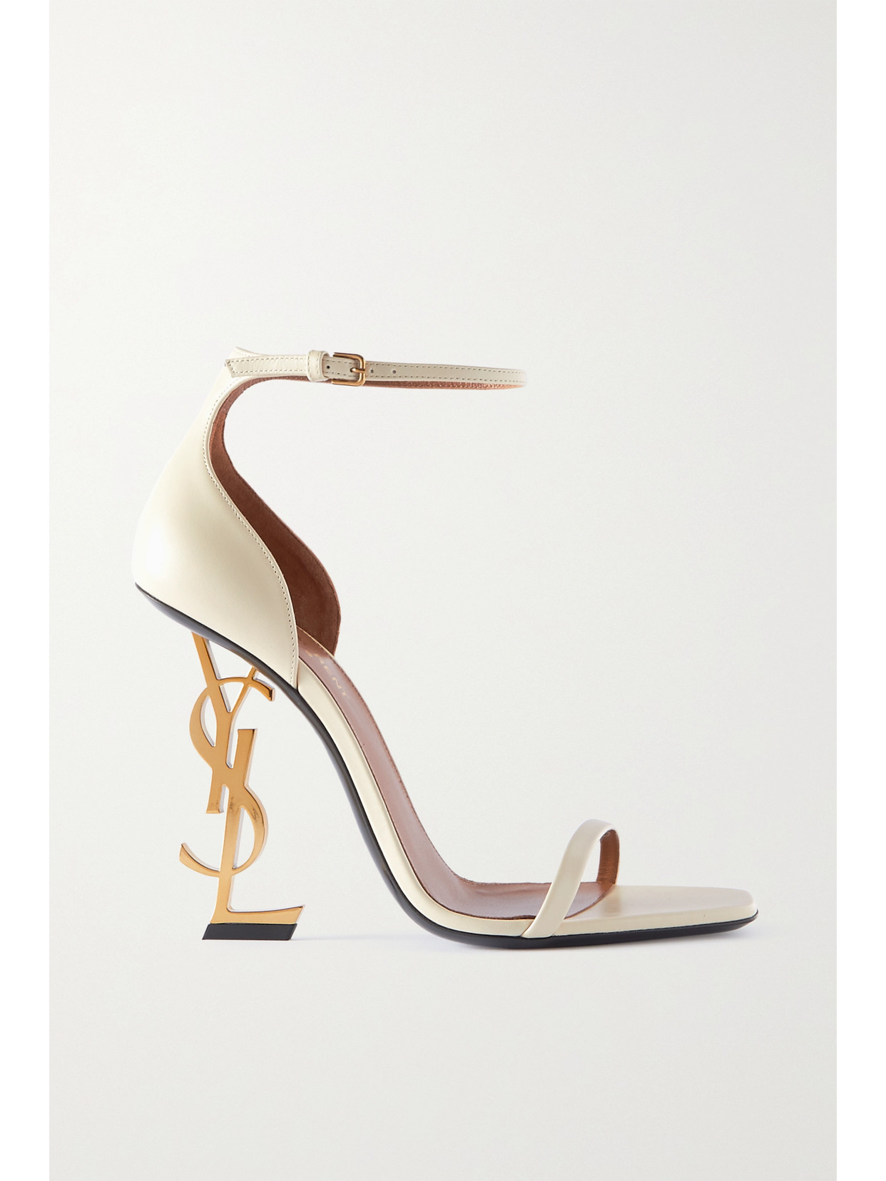 SAINT LAURENT Opyum 110 Leather Sandals