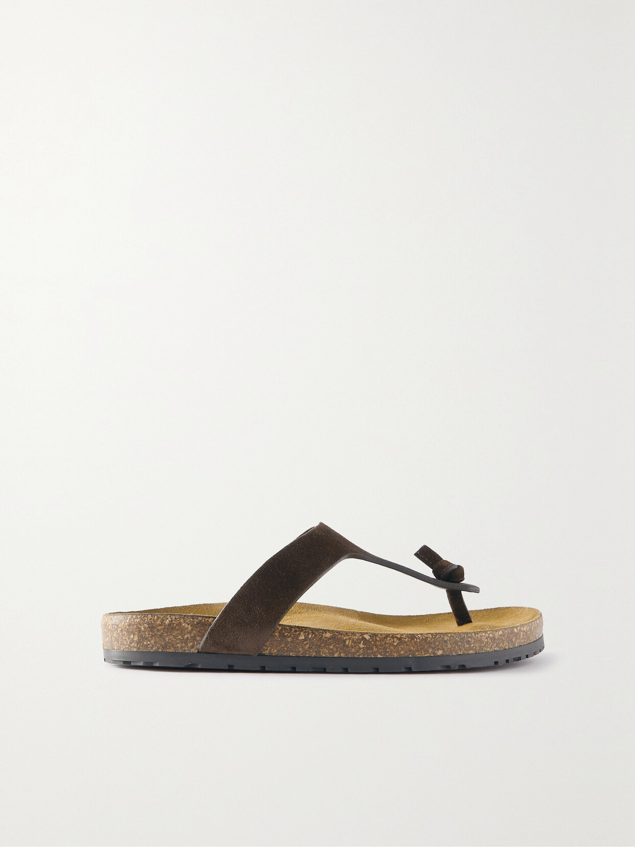 SAINT LAURENT JIMMY SUEDE SANDALS