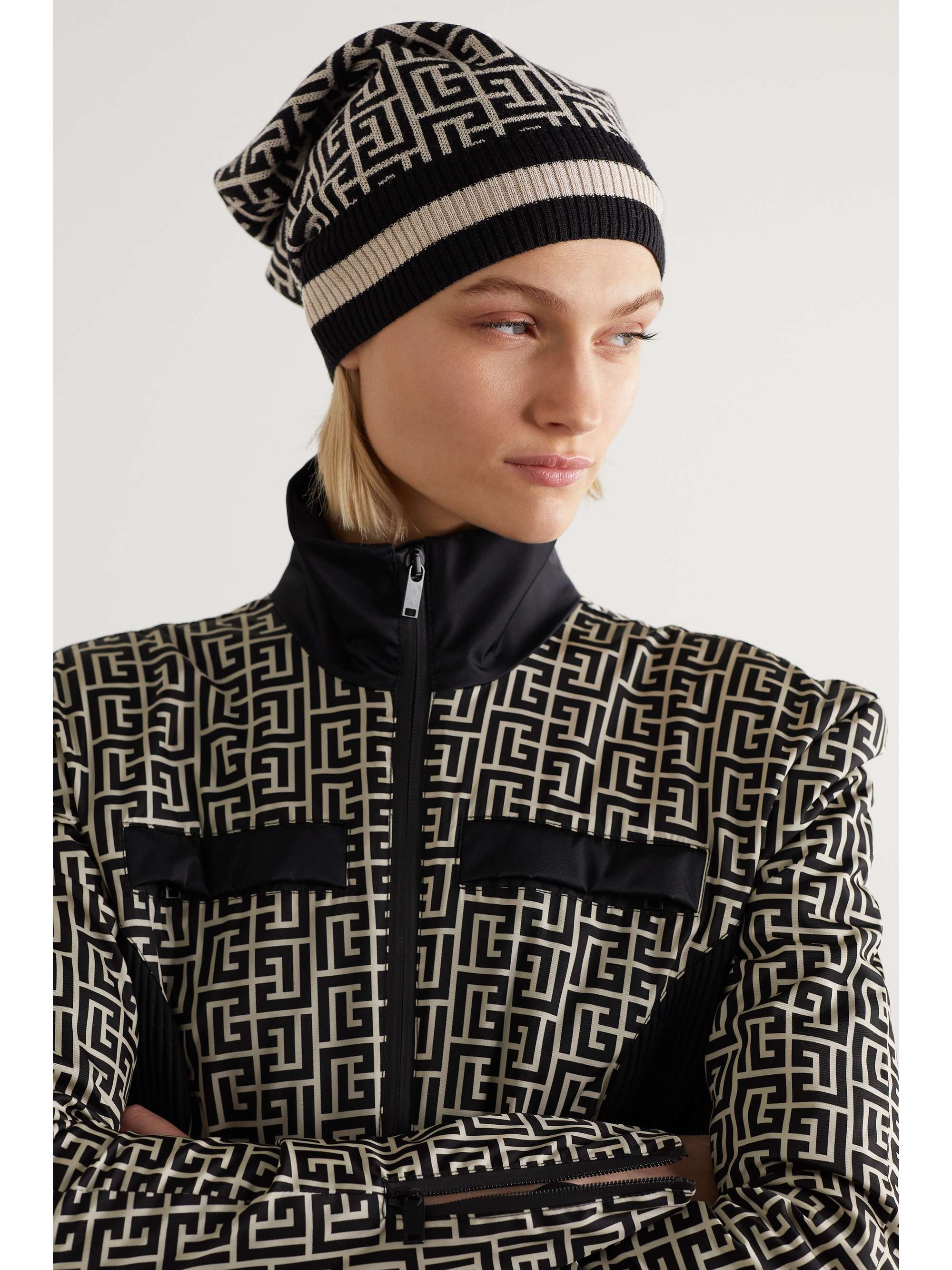Rossignol jacquard-knit merino wool 