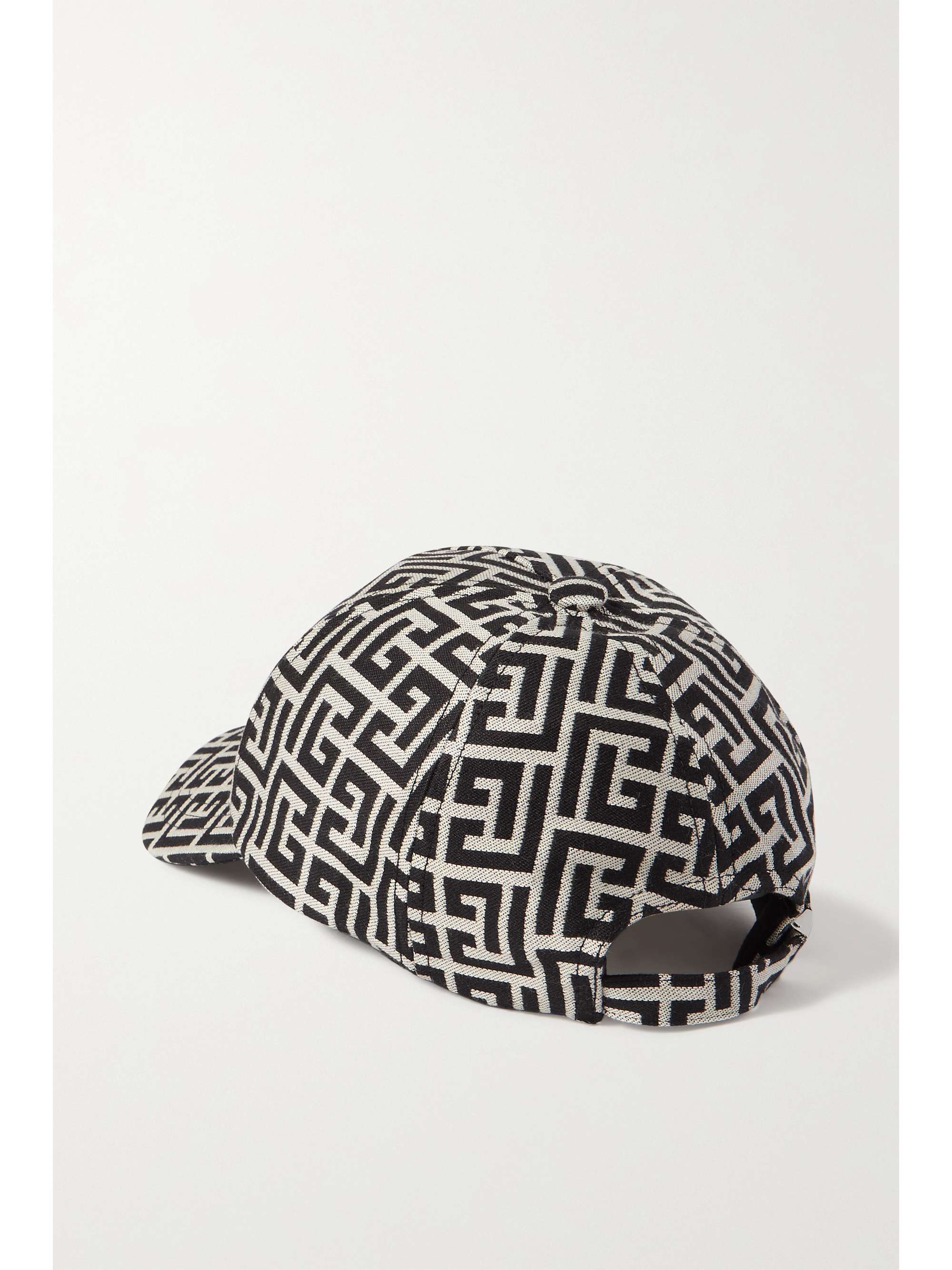 BALMAIN Cottonjacquard baseball cap NETAPORTER