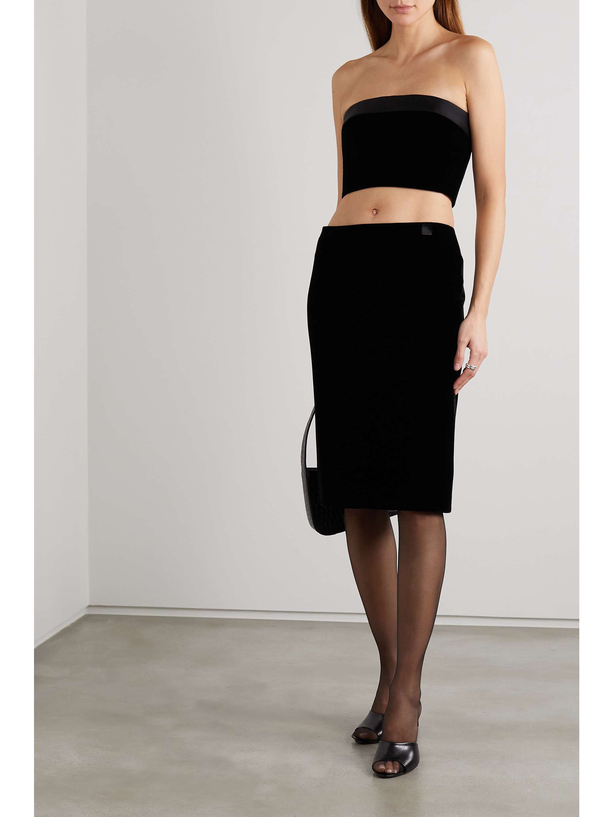 mint velvet bandeau top