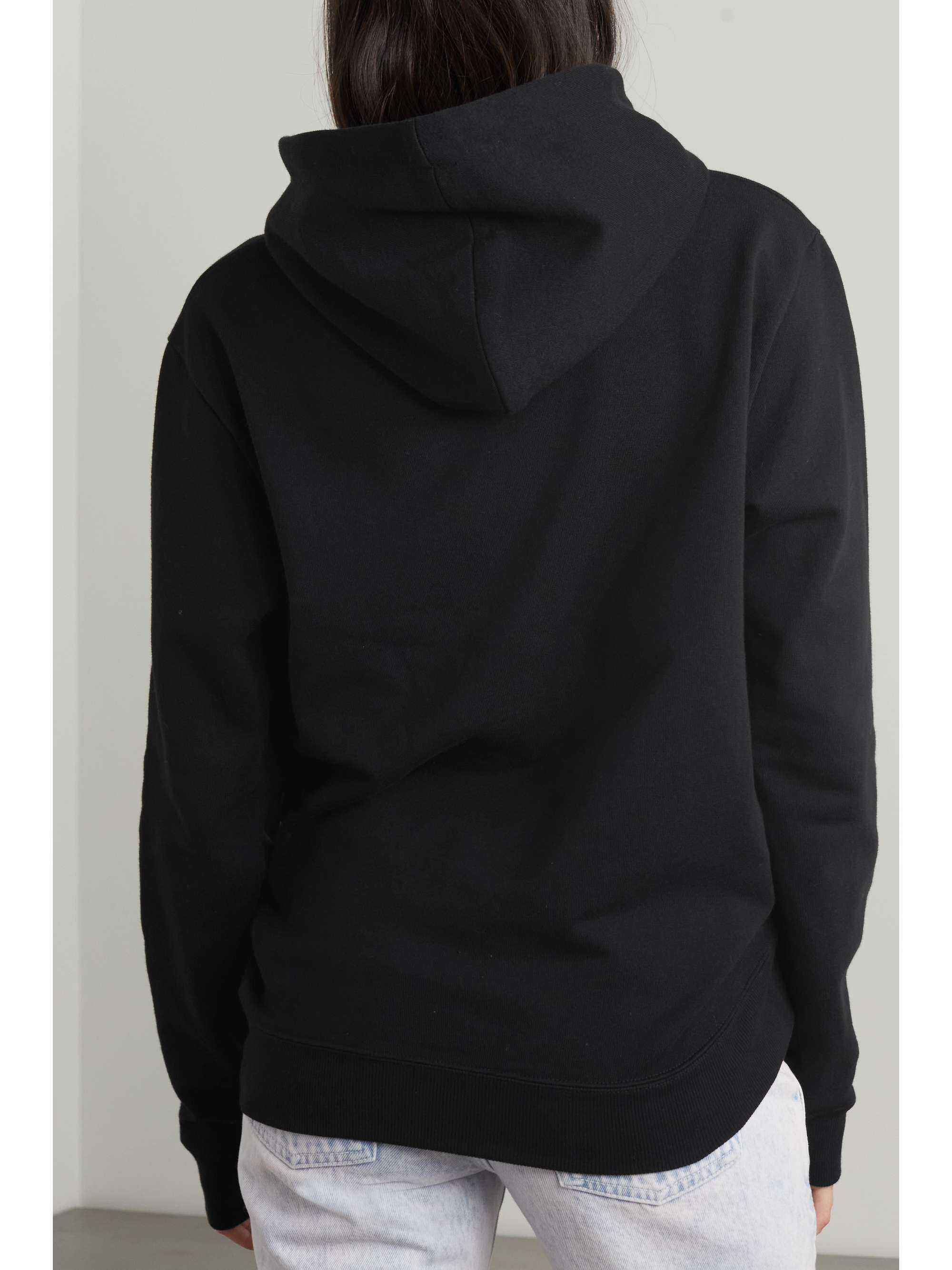 Cotton jersey hoodie Clearance