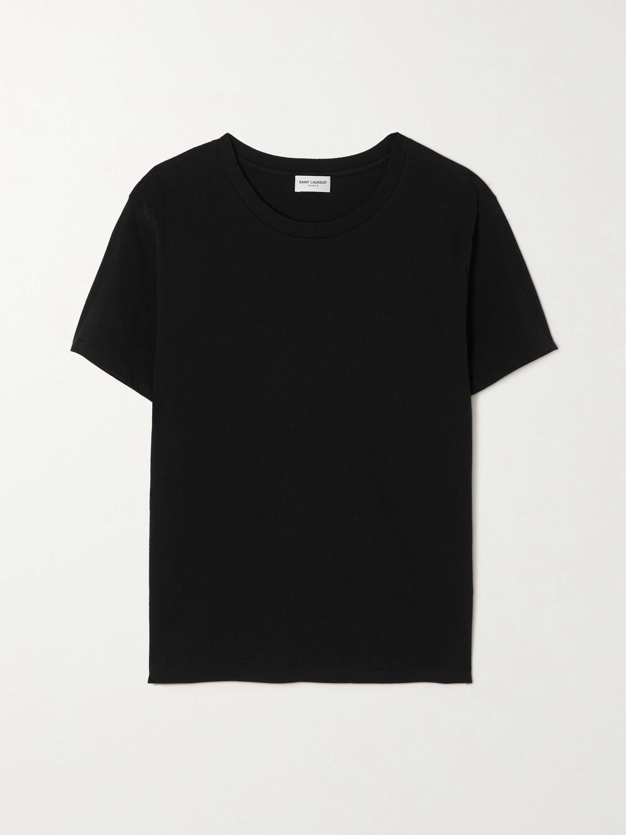 SAINT LAURENT Cotton-jersey T-shirt | NET-A-PORTER