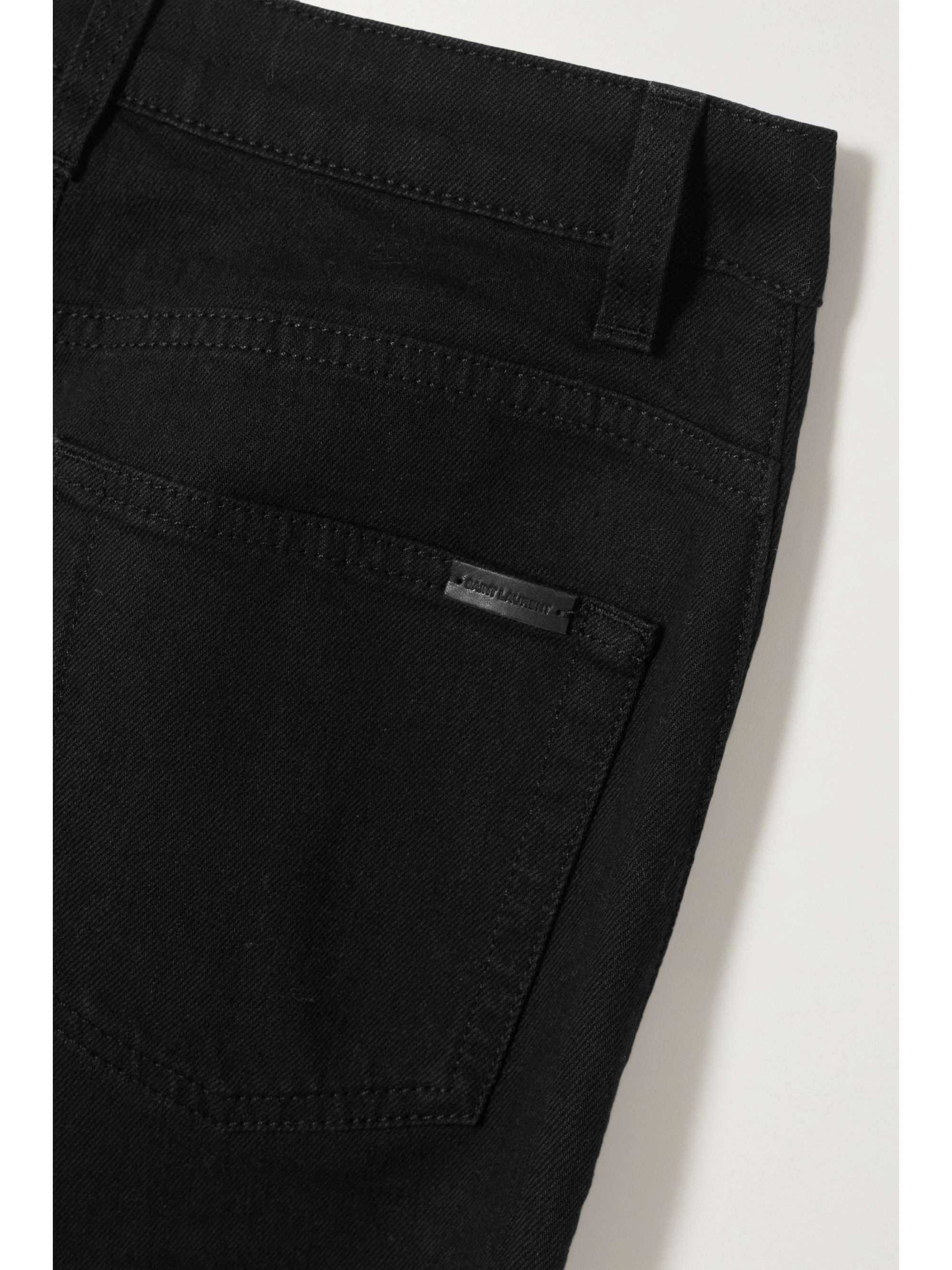 SAINT LAURENT Hoch sitzende Skinny Jeans