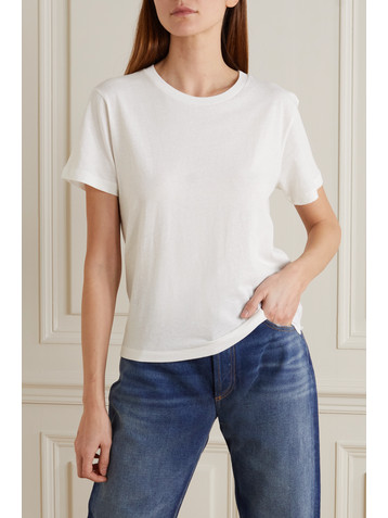 Saint Laurent Cotton-jersey T-shirt