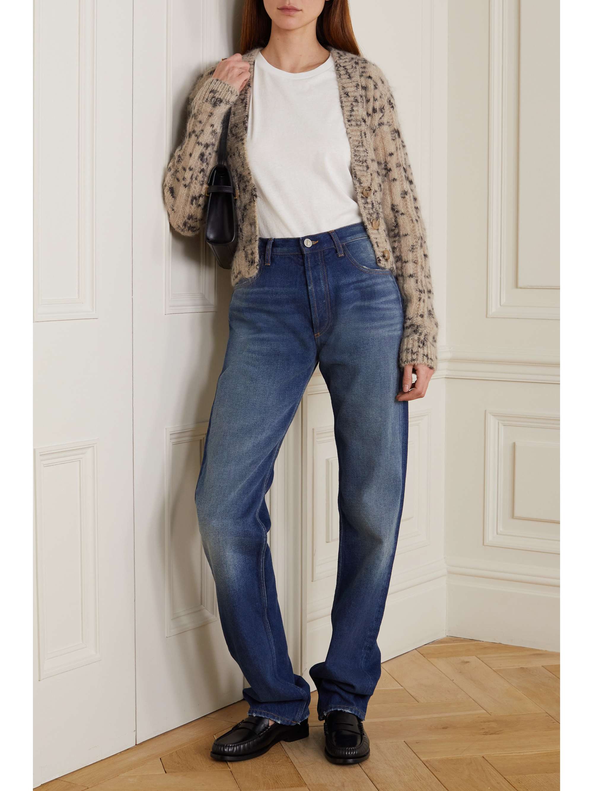 SAINT LAURENT Cotton-jersey T-shirt