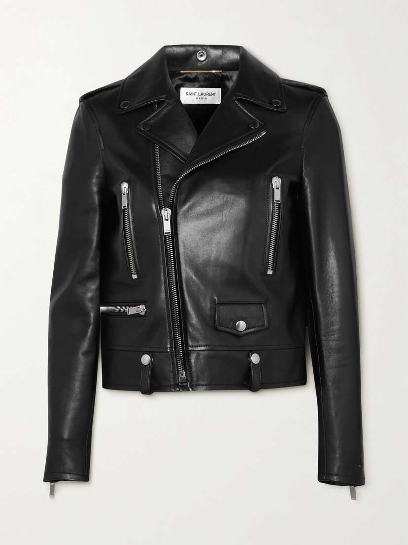 Saint Laurent Leather Biker Jacket