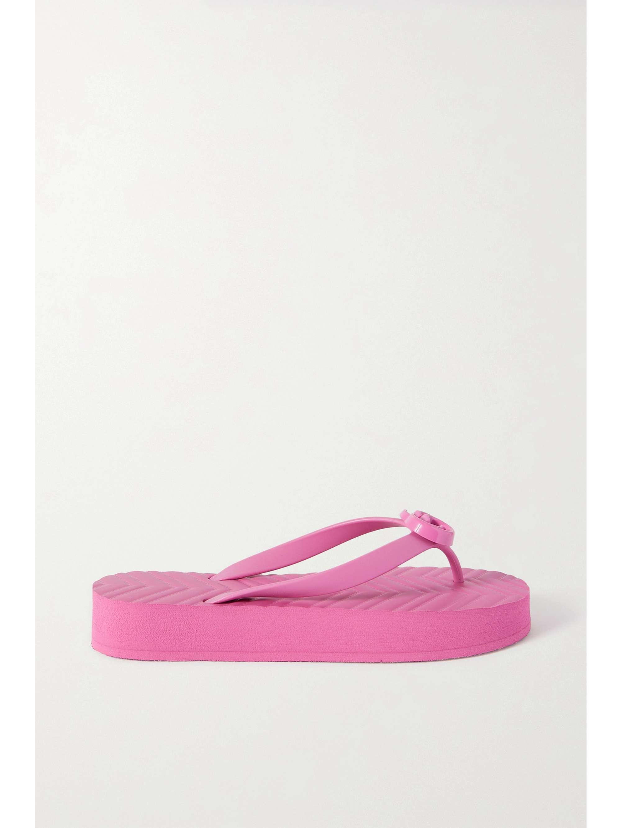 Pink Pascar logo-embellished rubber 