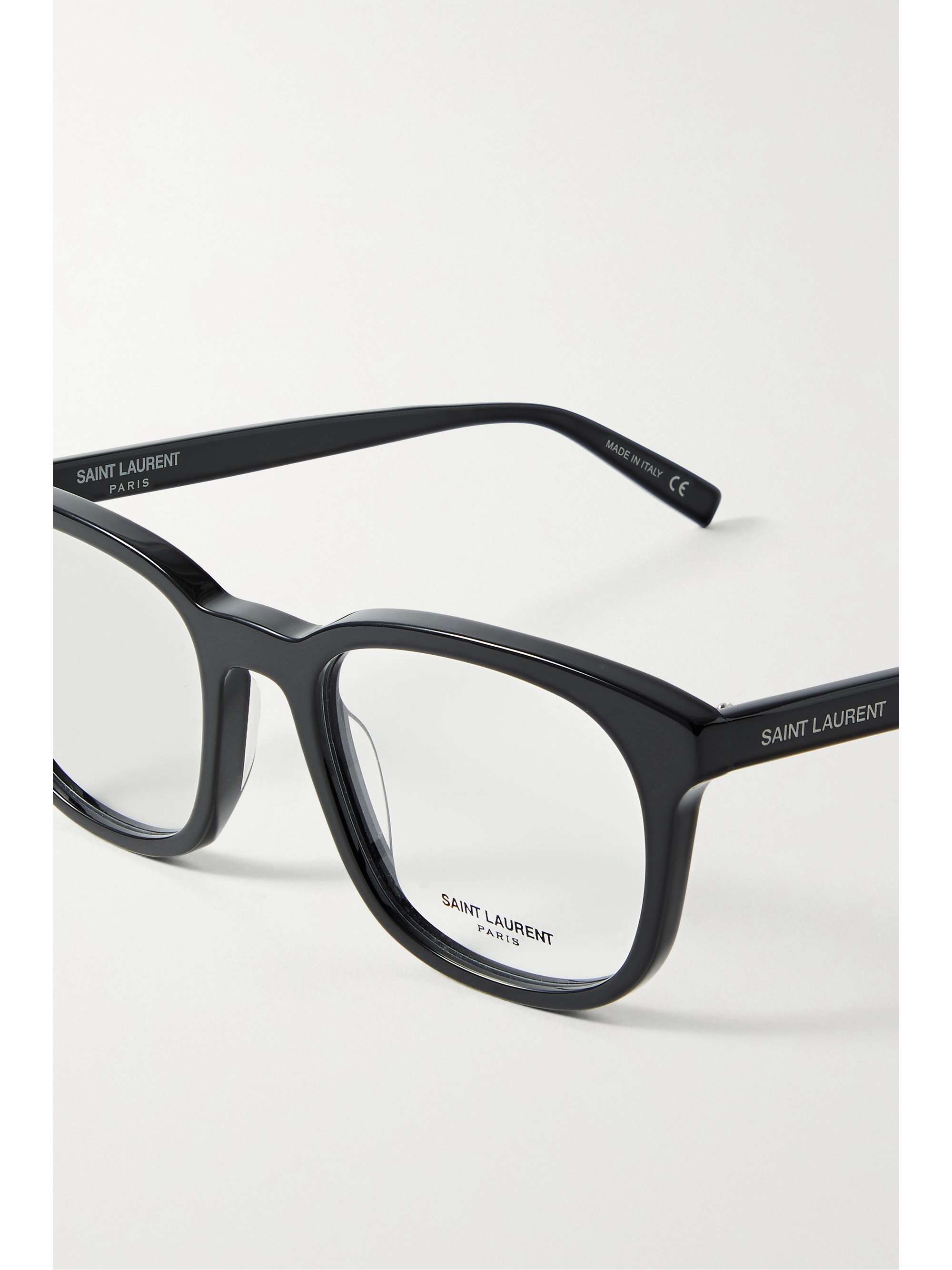 SAINT LAURENT EYEWEAR Dframe acetate optical glasses NETAPORTER