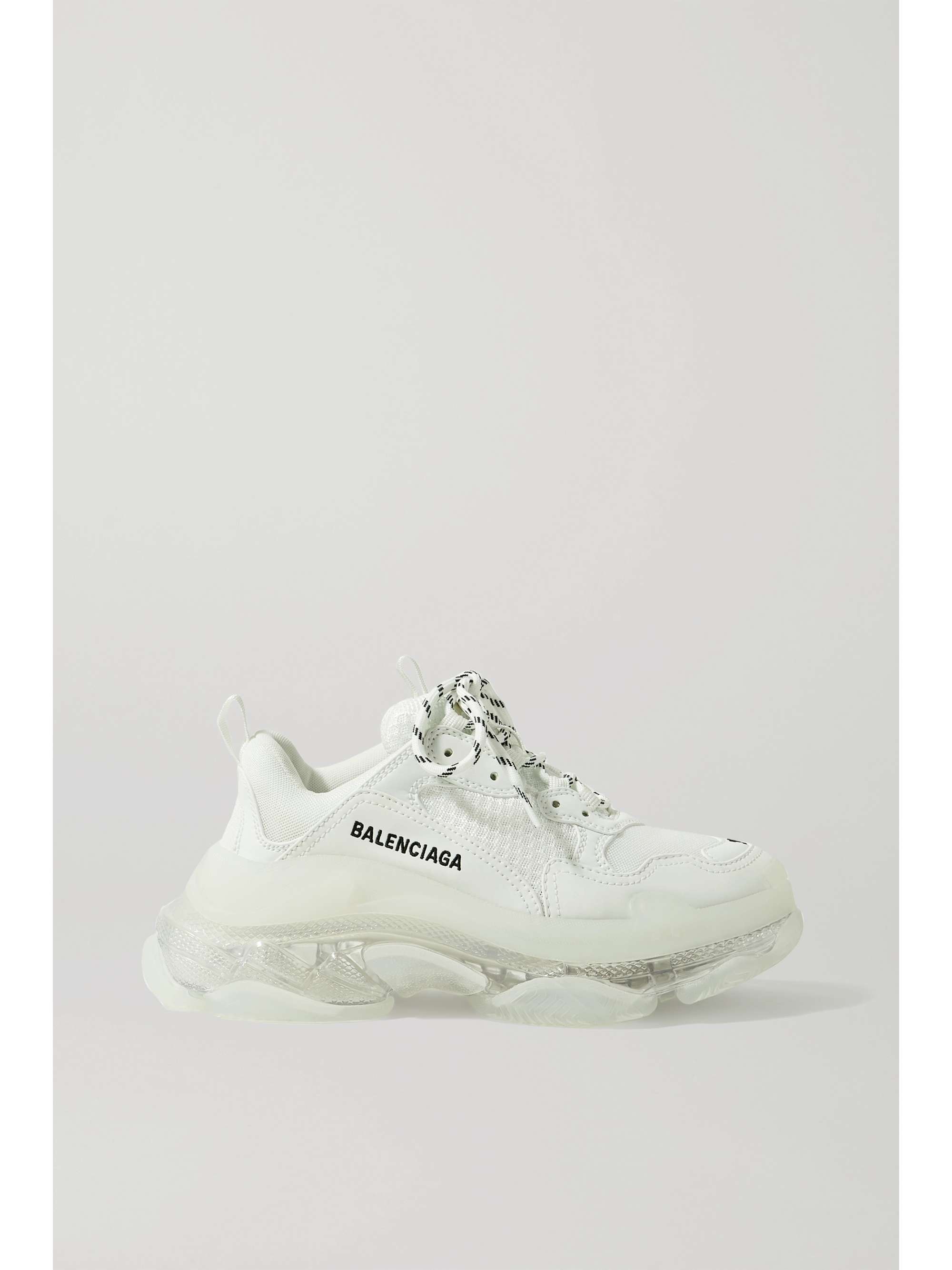 BALENCIAGA Triple S Clear Sole Mesh