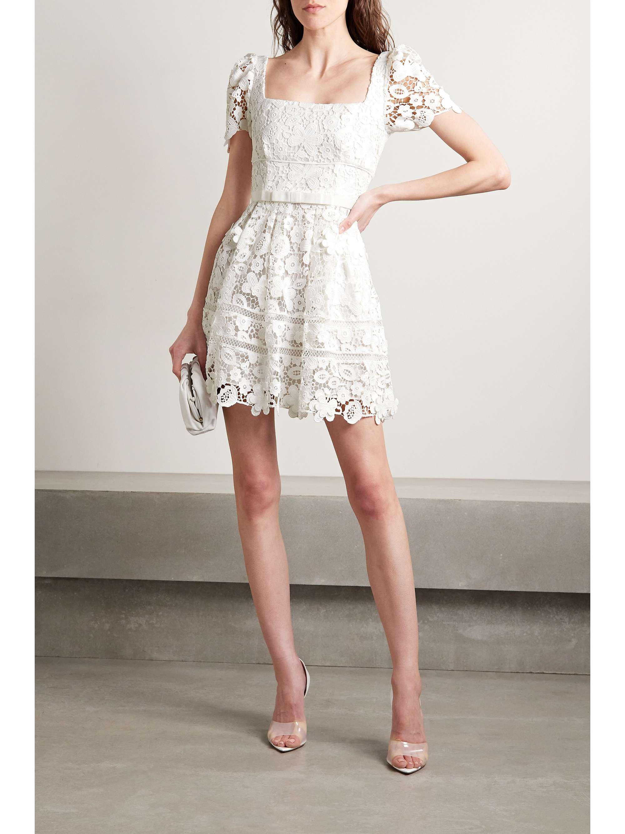 lace mini dress