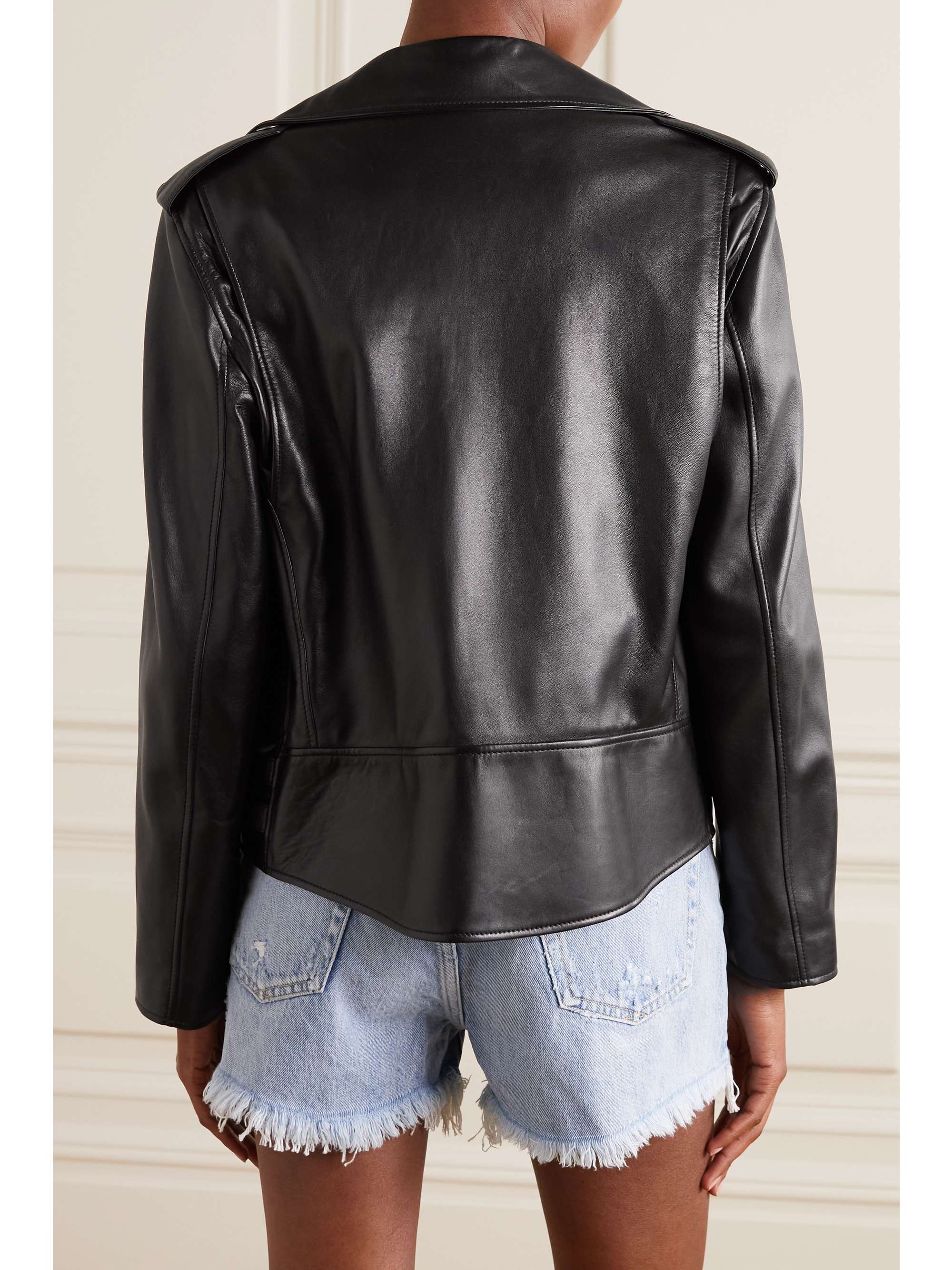 gucci leather jacket