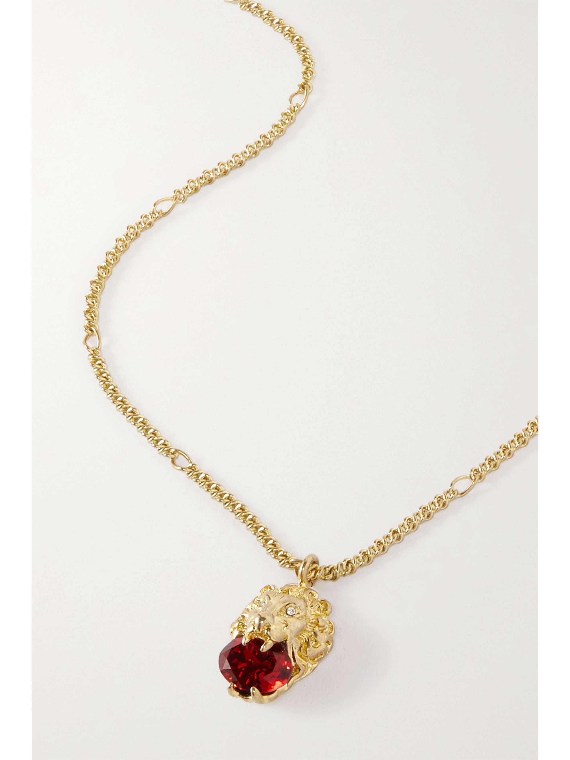 Gold Gold-tone crystal necklace | GUCCI 