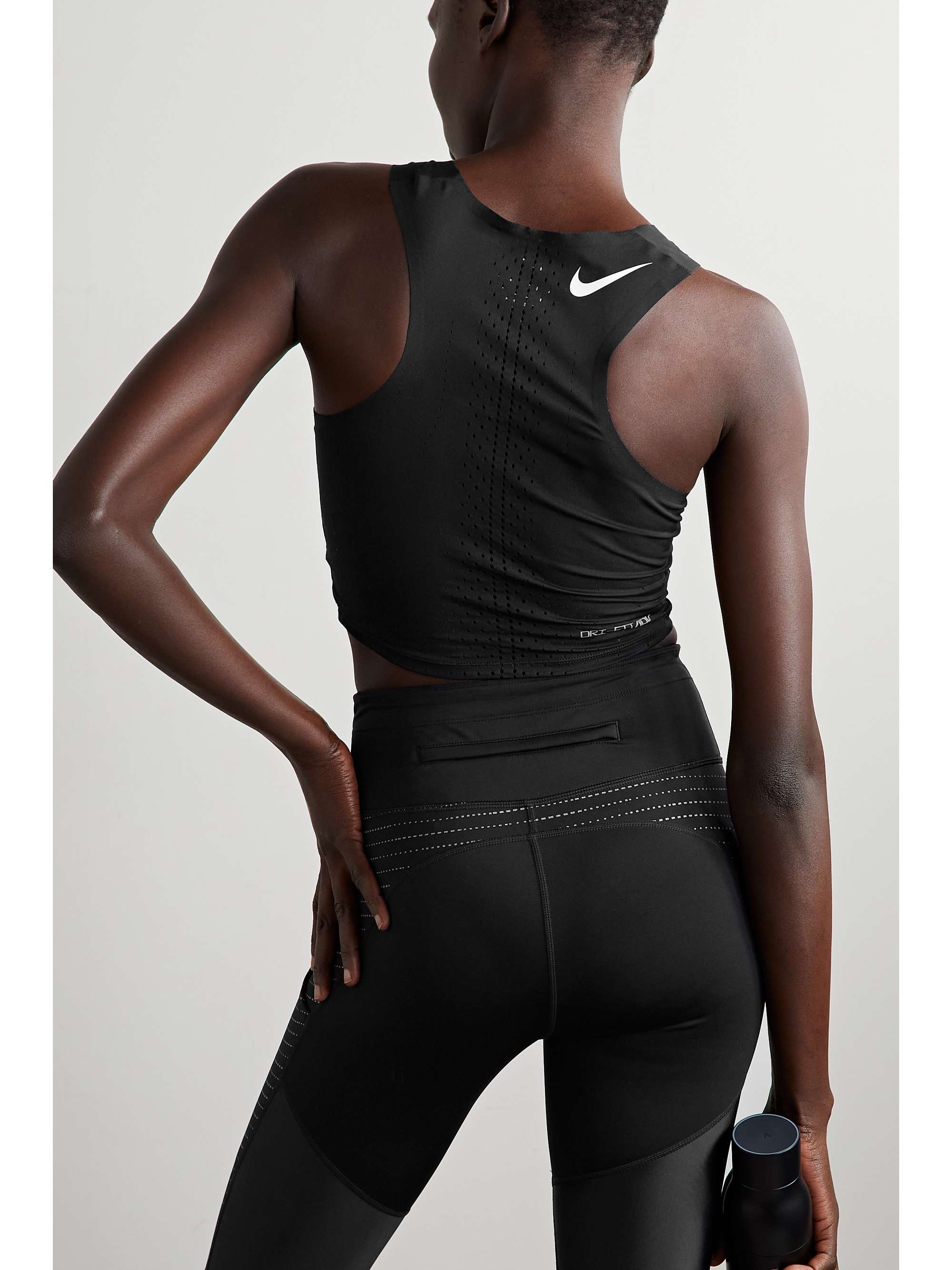 nike aeroswift tank white