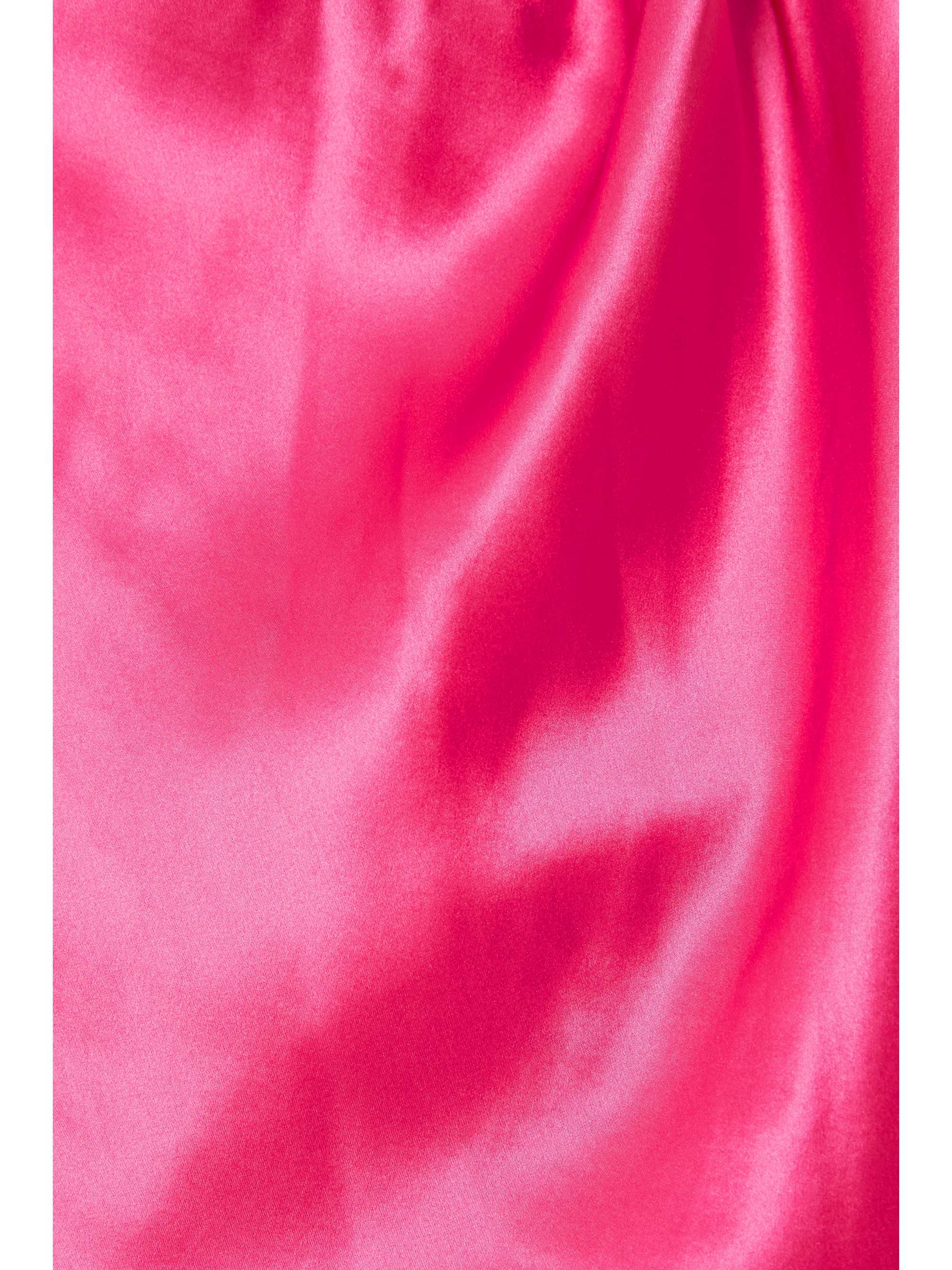 REFORMATION Marguerite gathered silk-charmeuse midi dress