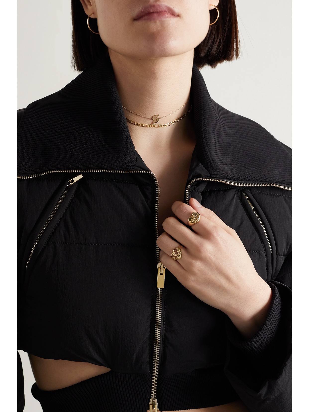 The M Jewelers The Cutout Flower 10-karat Gold Ring In Gold