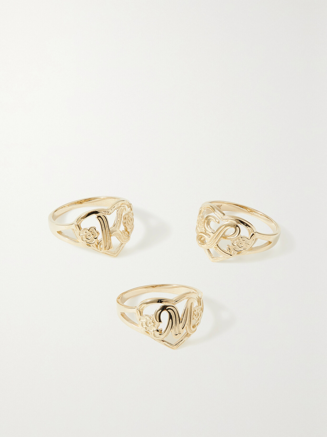 The Cutout Flower 10-karat Gold Ring