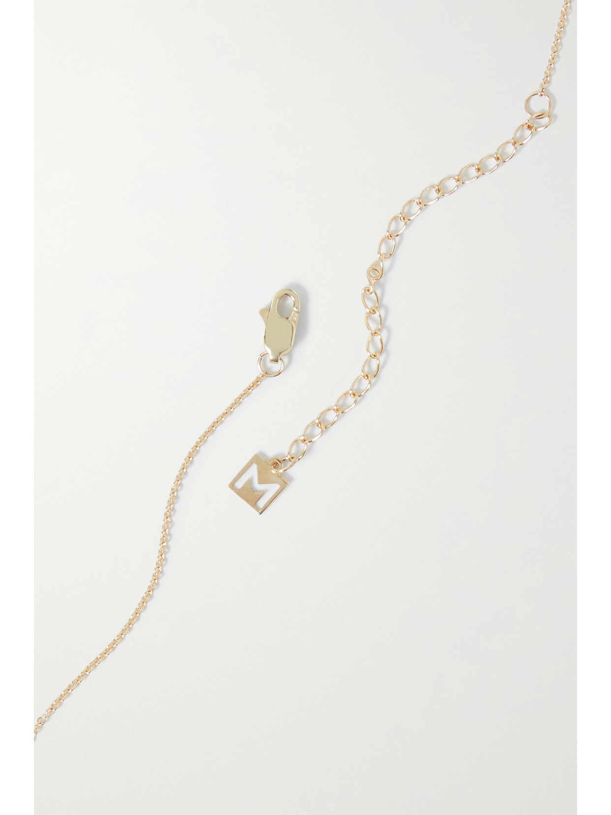 The M Jewelers The Signature Script 10-karat Gold Necklace In Gold