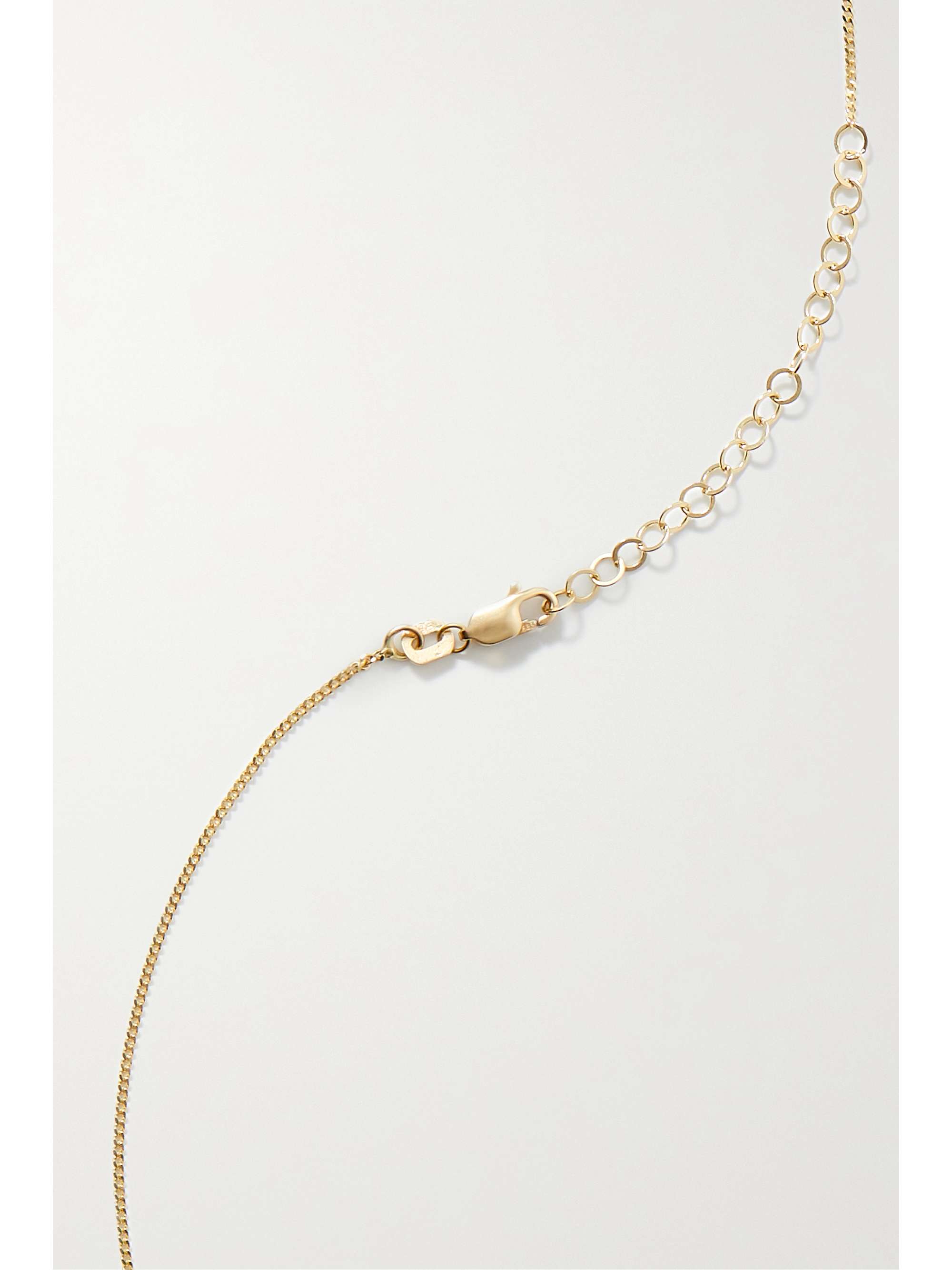 Gold Te Amo 10-karat gold necklace 
