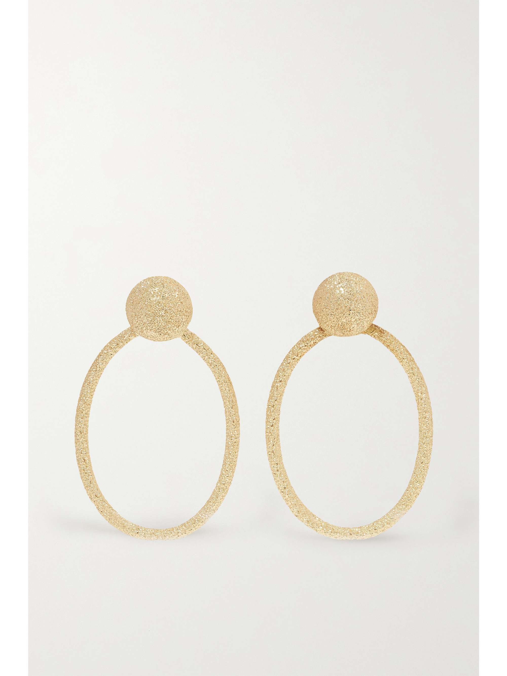 Carolina Bucci 18 Karat White Gold Earrings