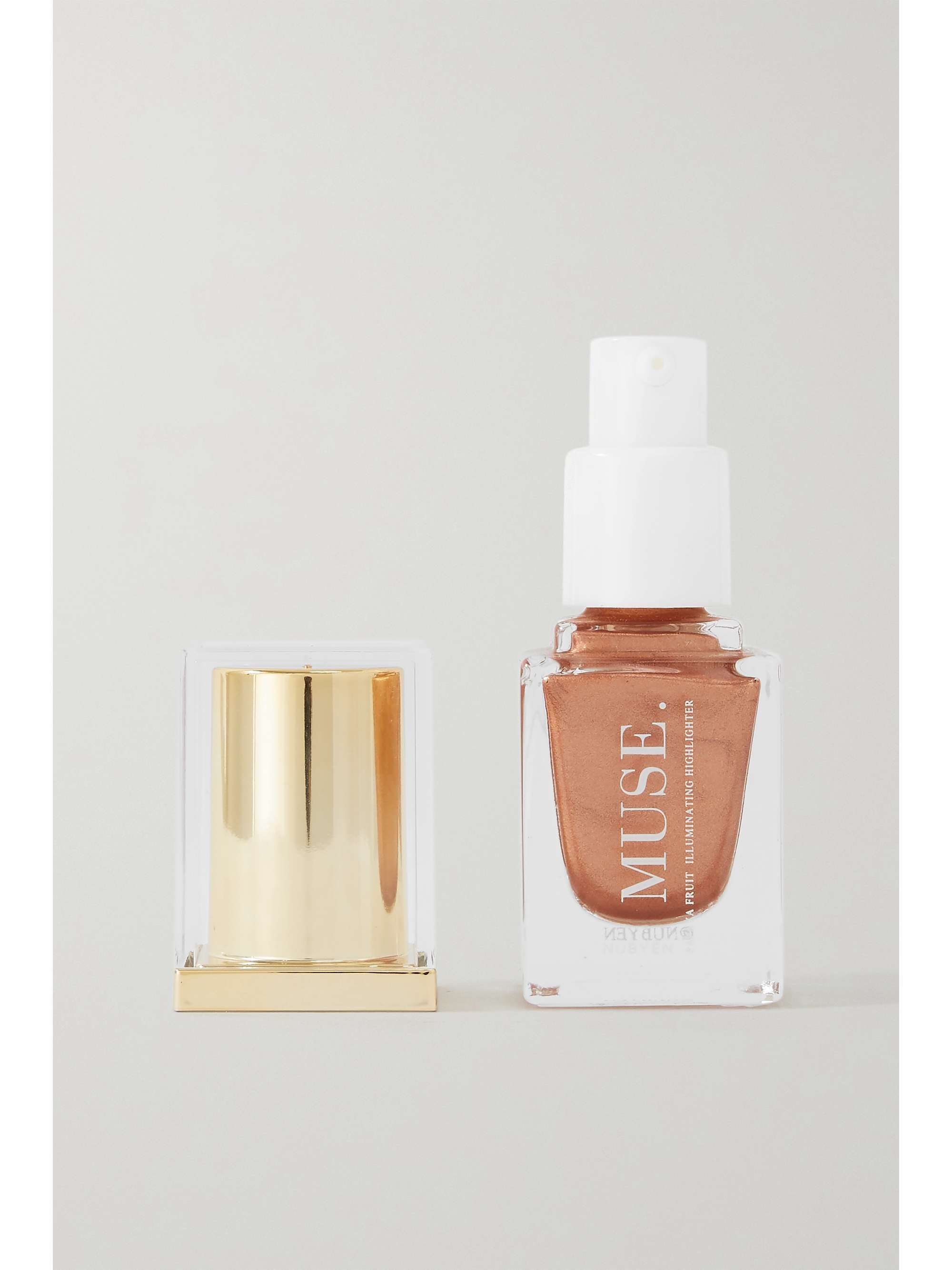 NUBYEN + NET SUSTAIN Muse Papaya Fruit Illuminating Highlighter - Lumière 1